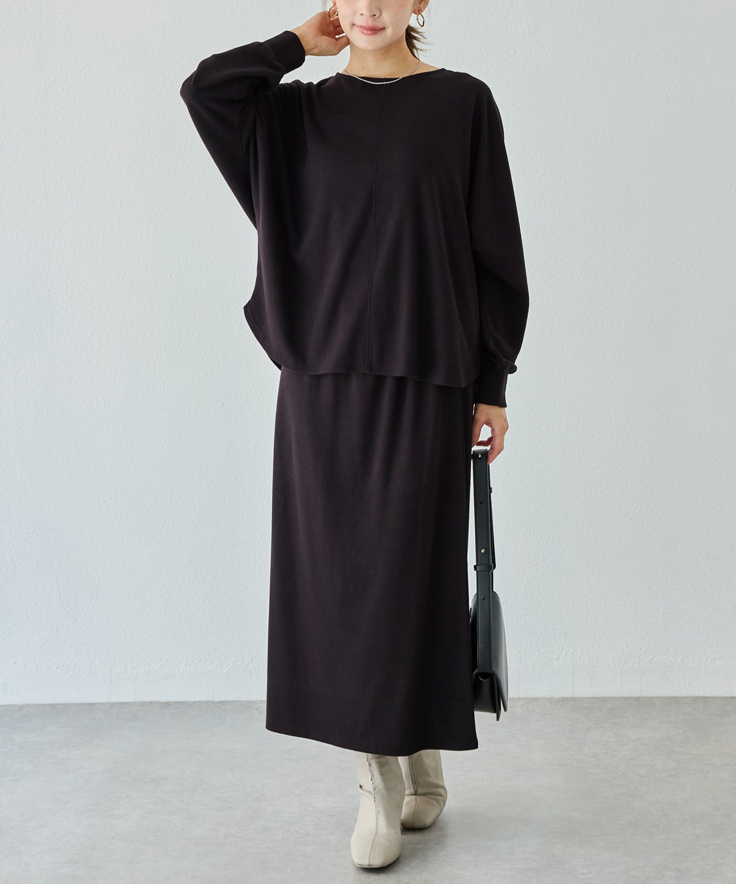 ブラック model:156cm 着用サイズ:M