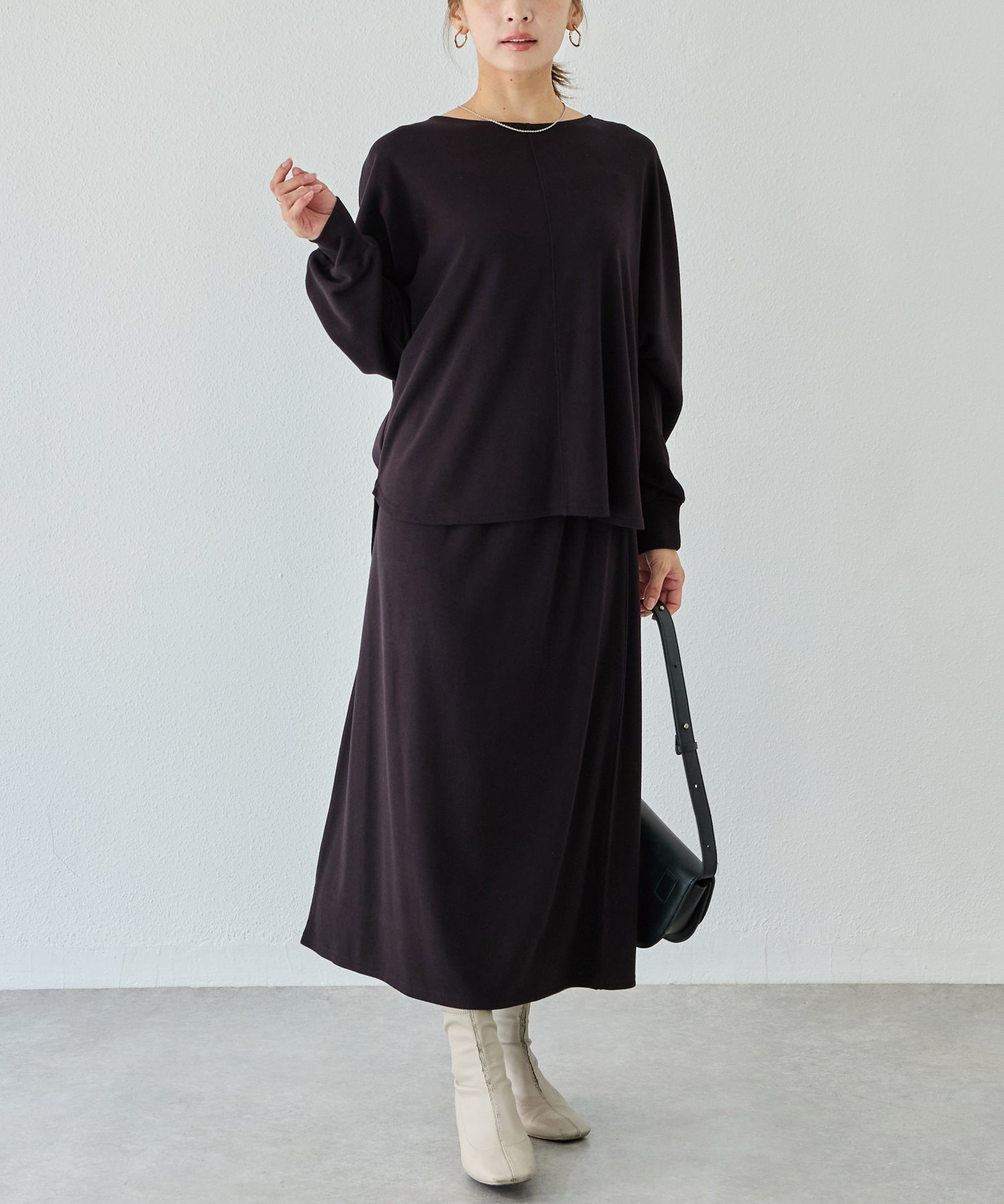 ブラック model:156cm 着用サイズ:M