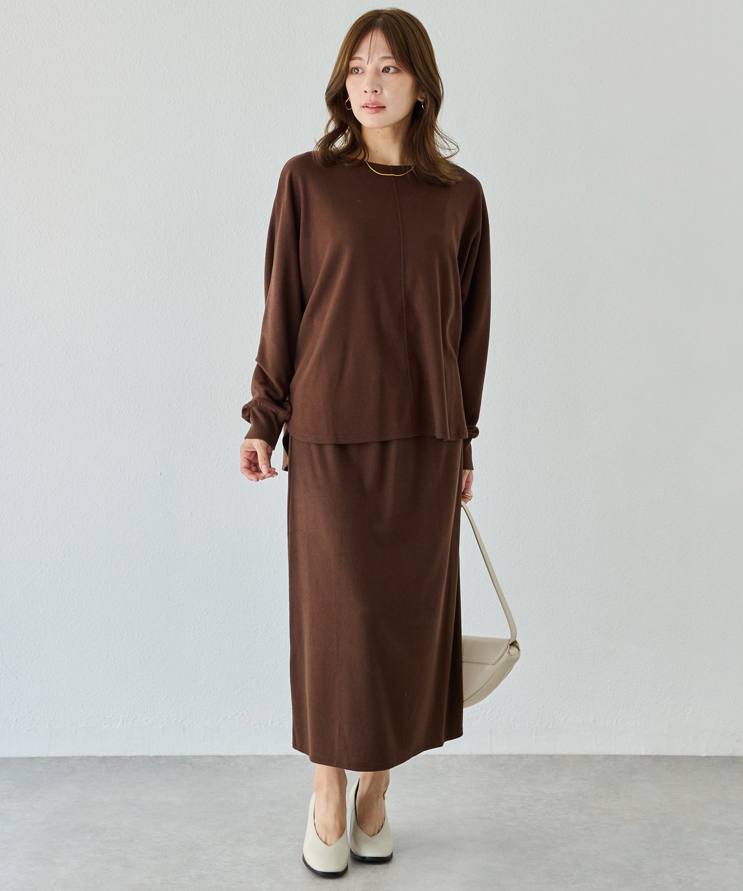 ブラウン model:156cm 着用サイズ:M