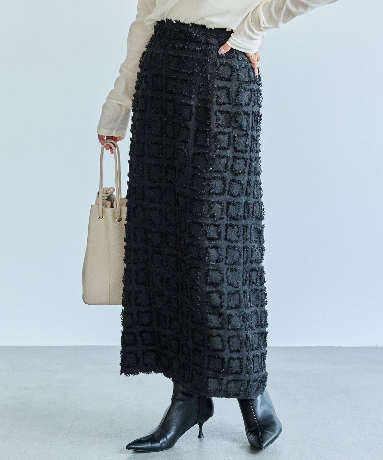 ブラック model:156cm 着用サイズ:M