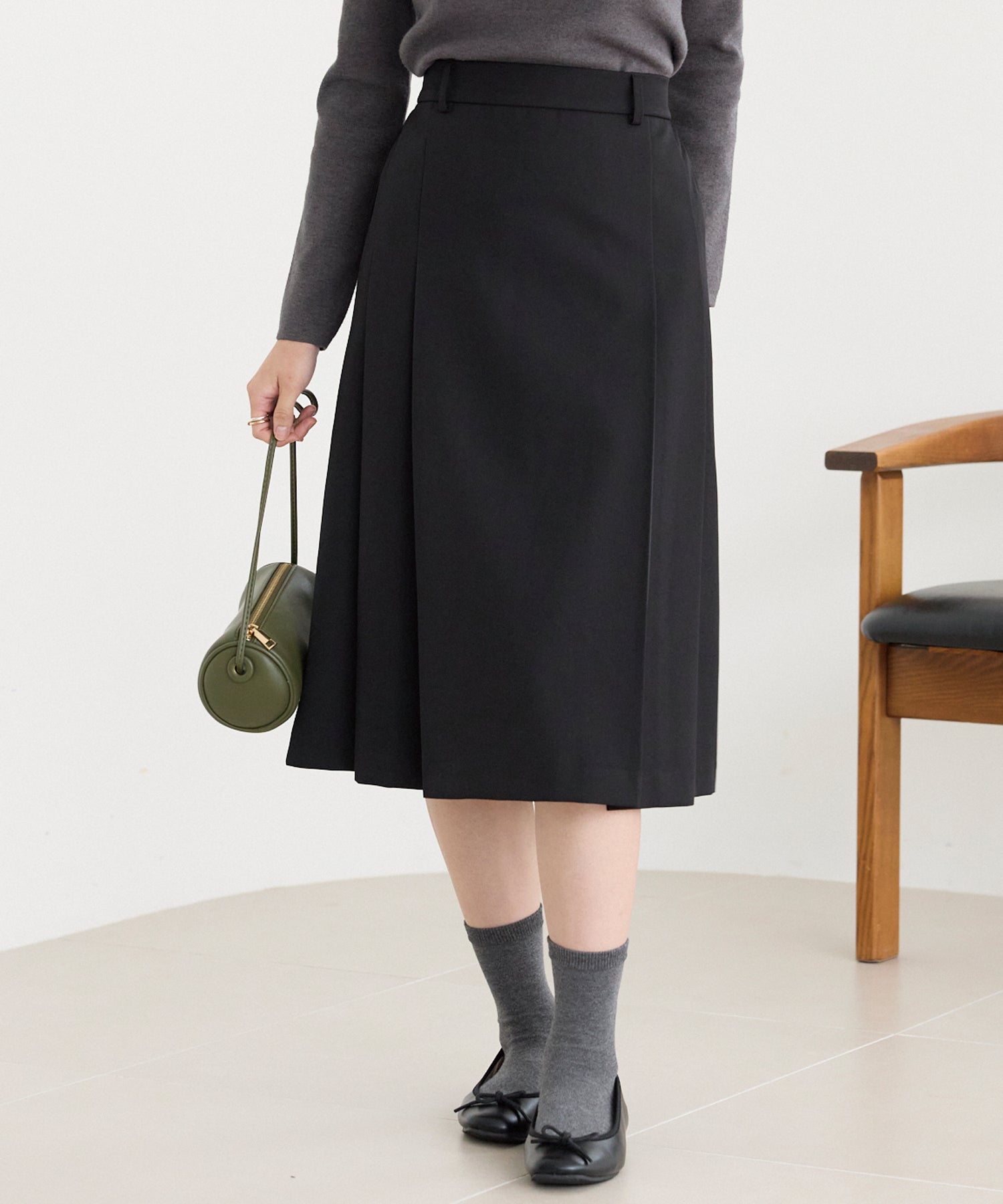 ブラック model:160cm 着用サイズ:M
