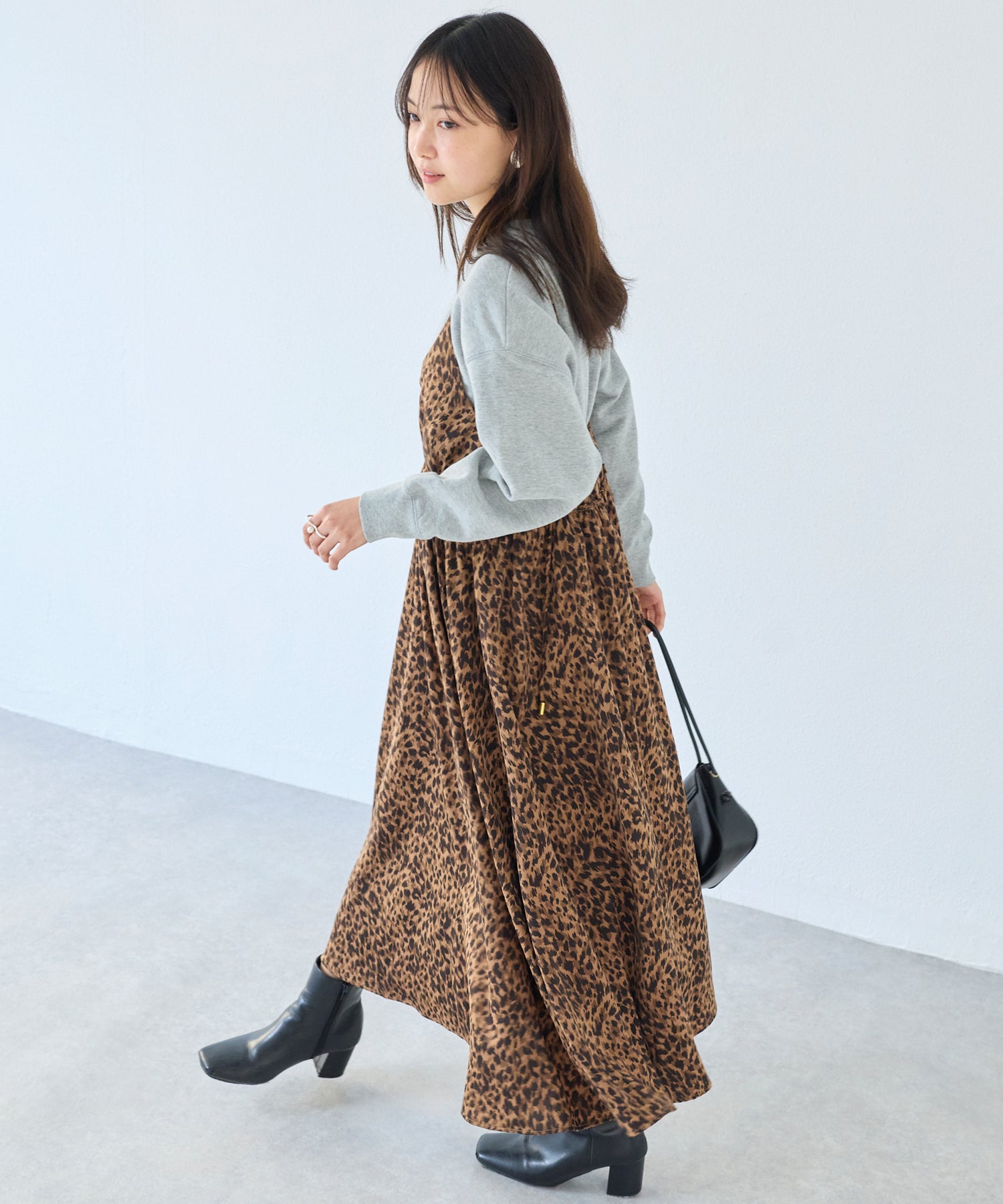 ブラウン model:160cm 着用サイズ:M