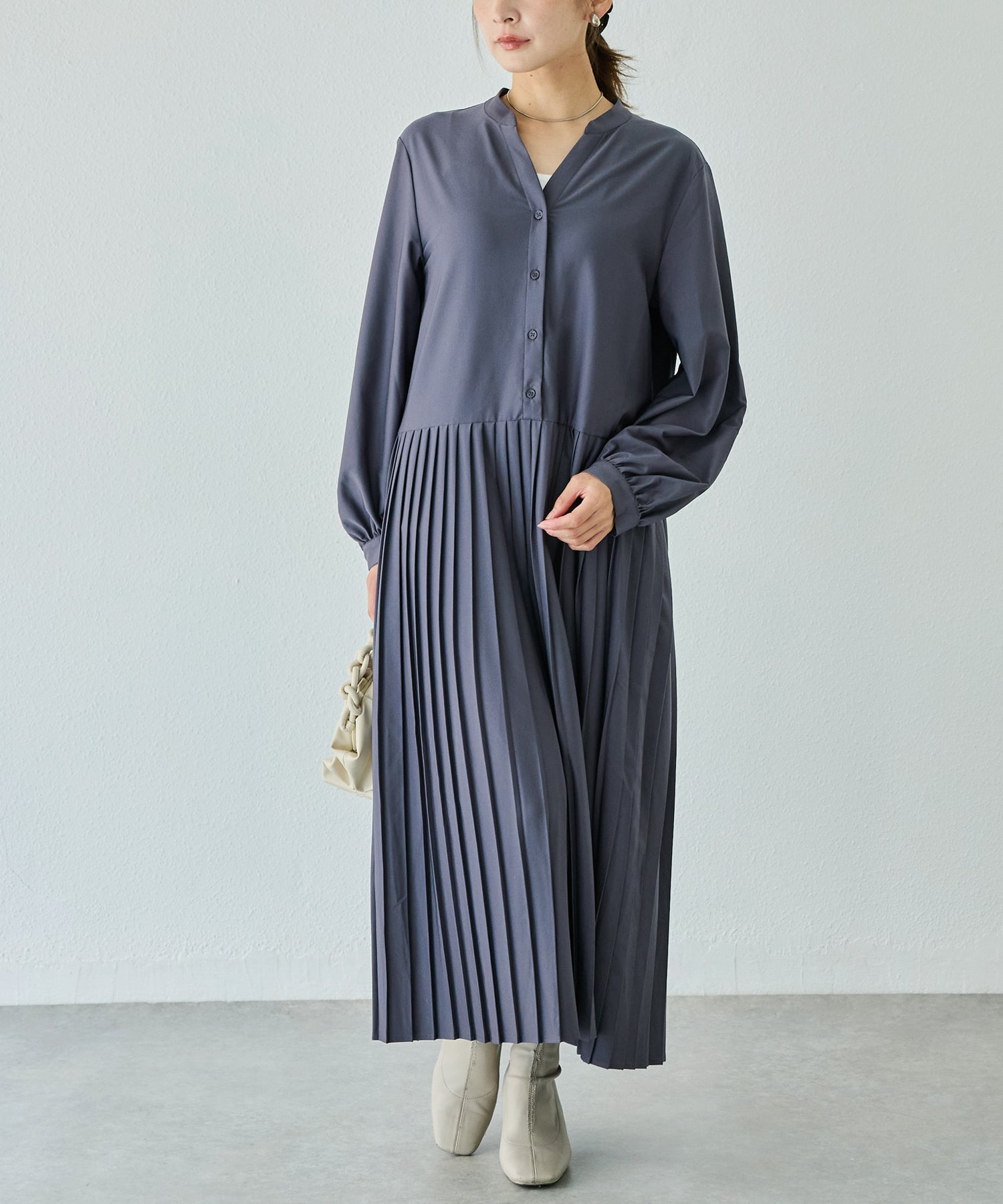 ブルー model:156cm 着用サイズ:M