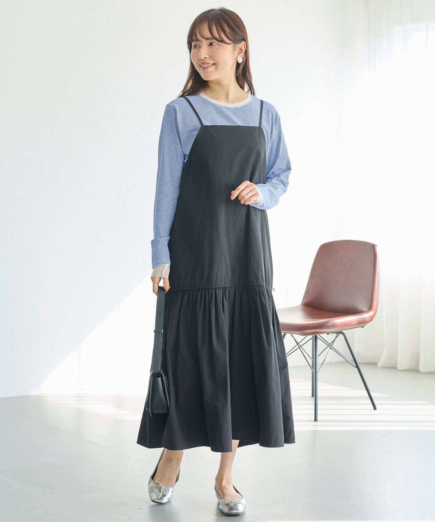 ブラック model:162cm 着用サイズ:M