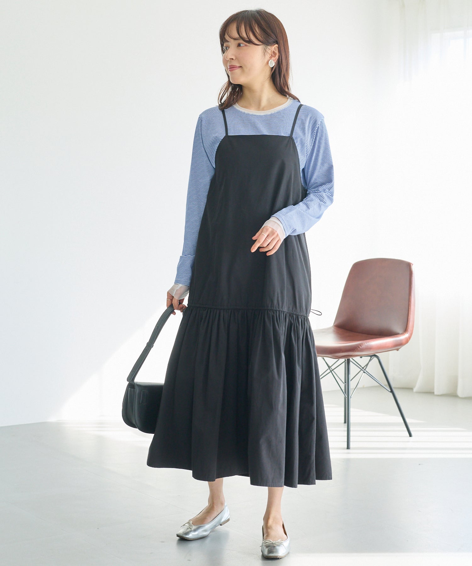 ブラック model:162cm 着用サイズ:M