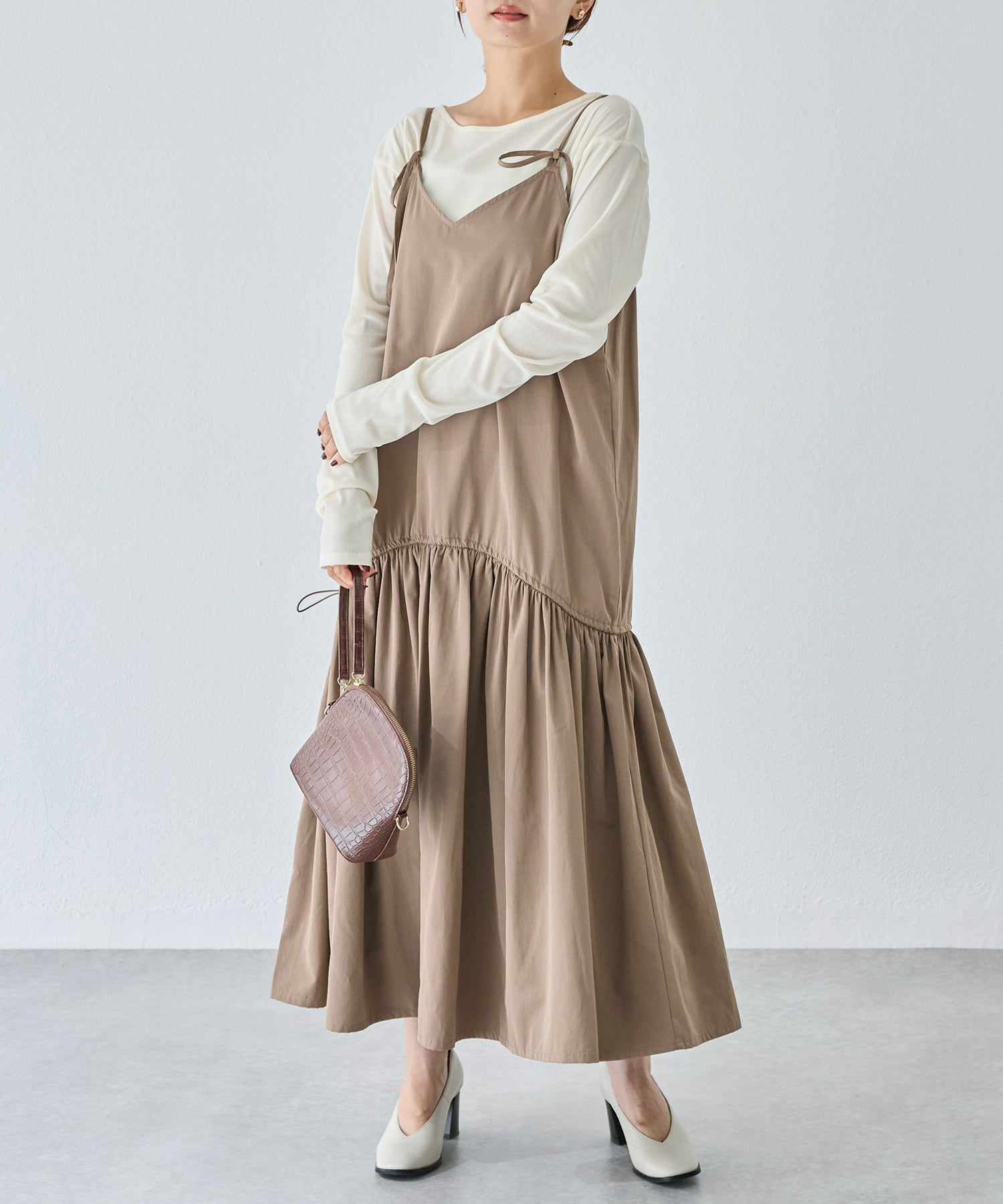 ブラウン model:156cm 着用サイズ:M
