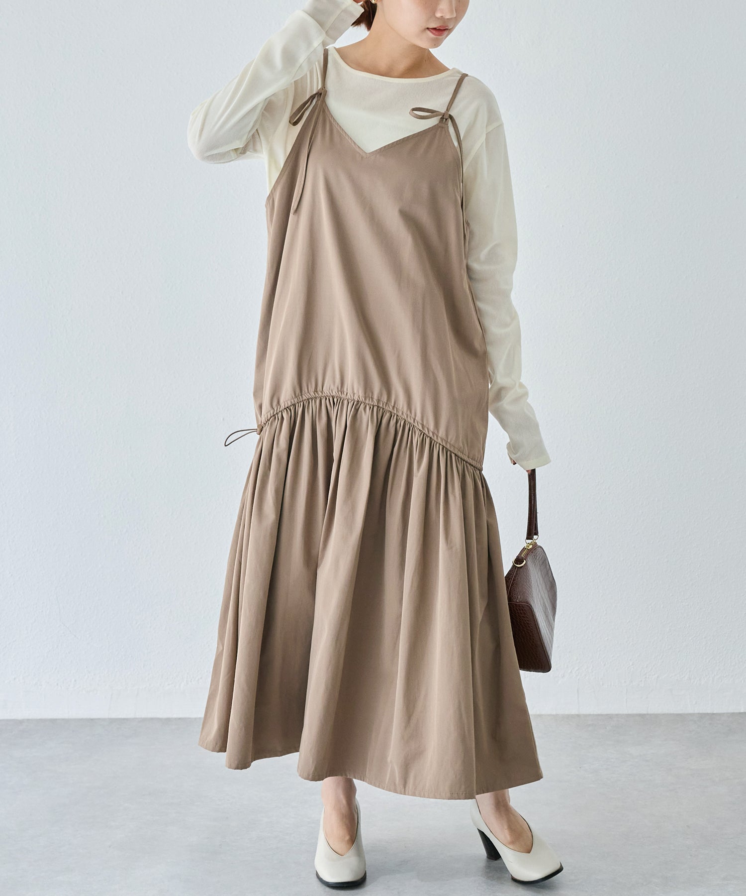 ブラウン model:156cm 着用サイズ:M