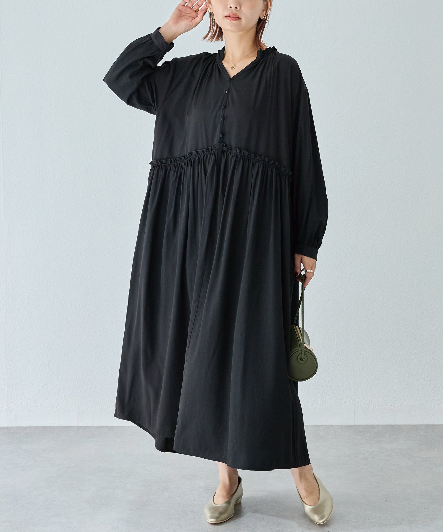 ブラック model:156cm 着用サイズ:M