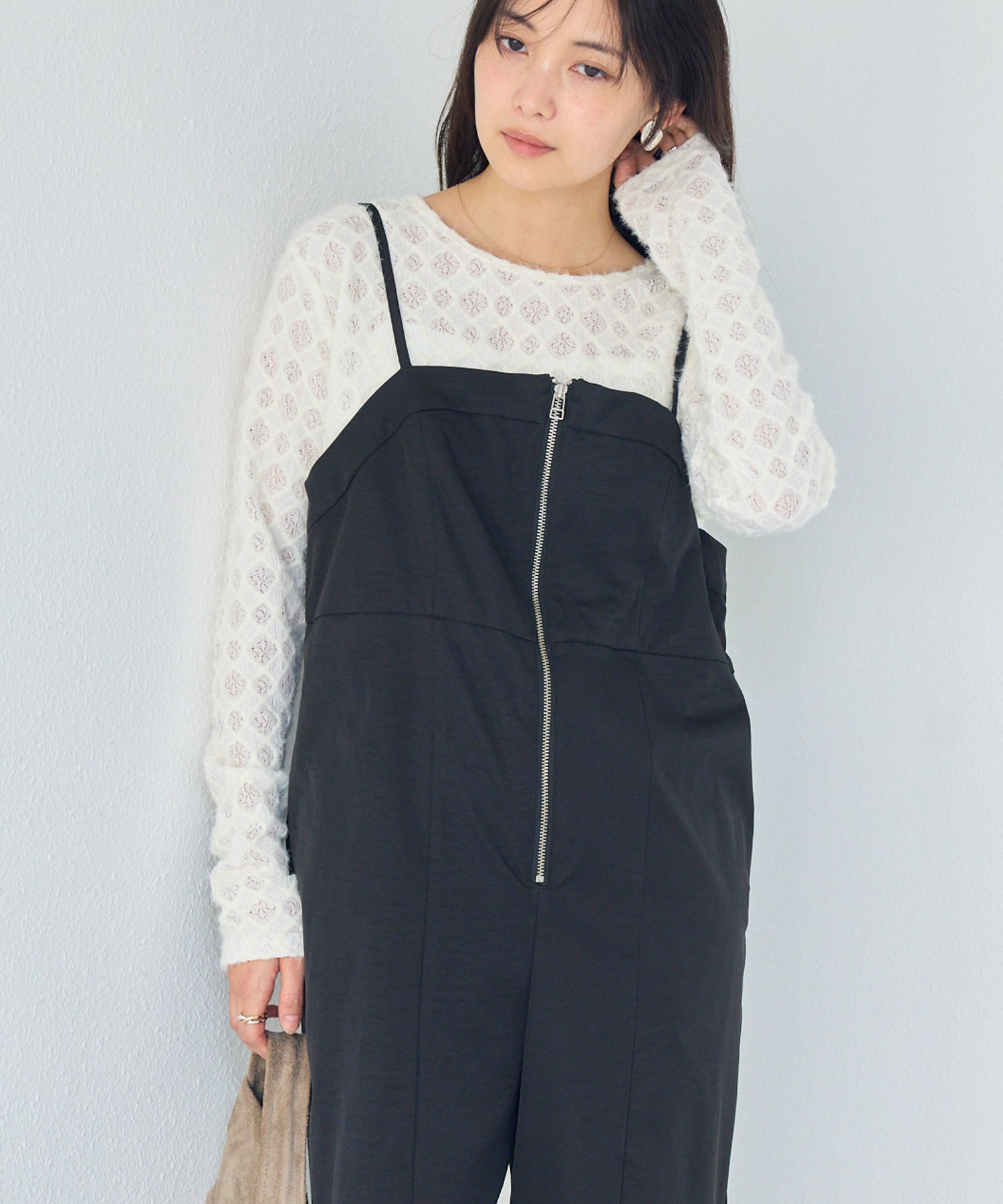 ブラック model:160cm 着用サイズ:M