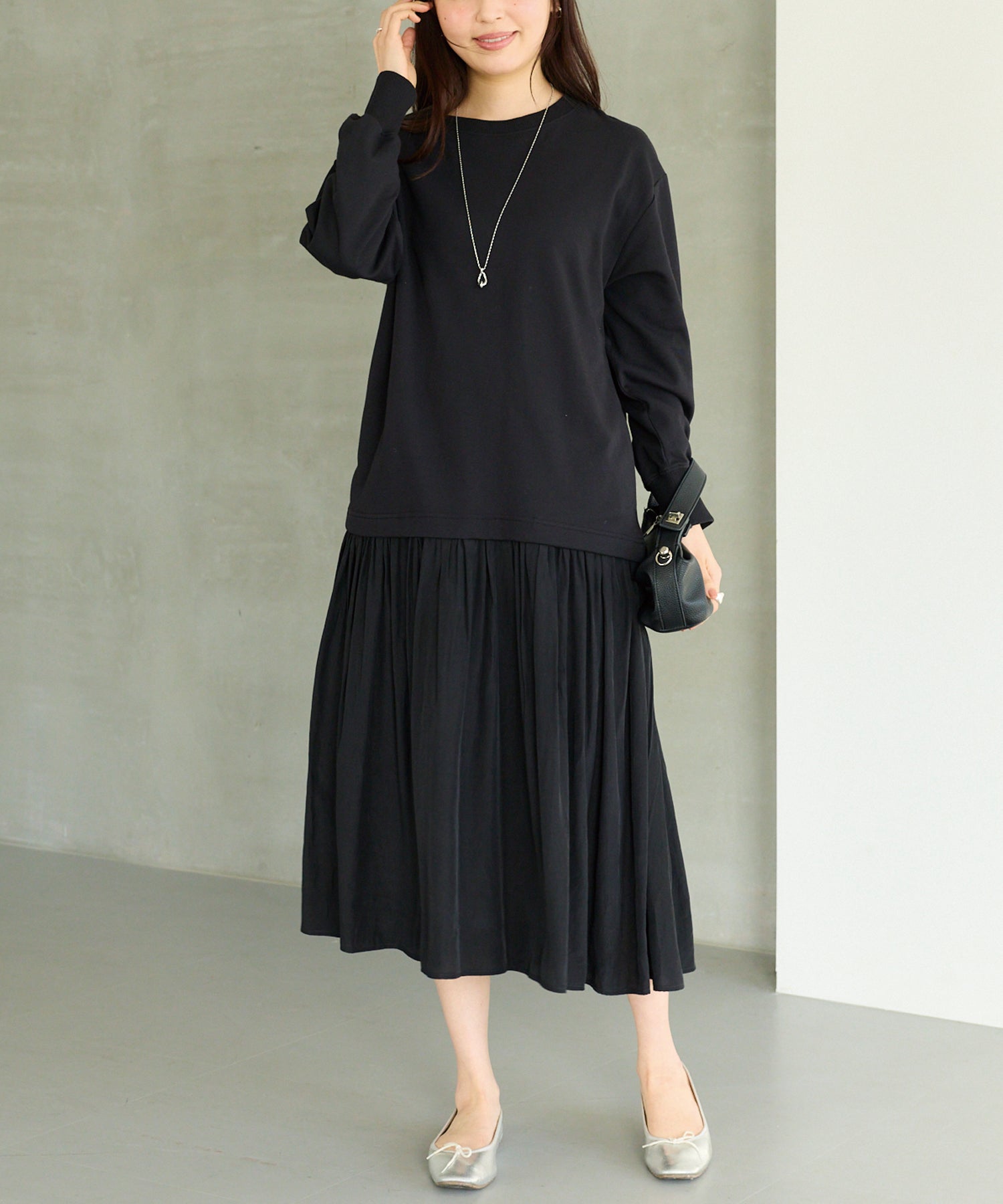 ブラック model:162cm 着用サイズ:M