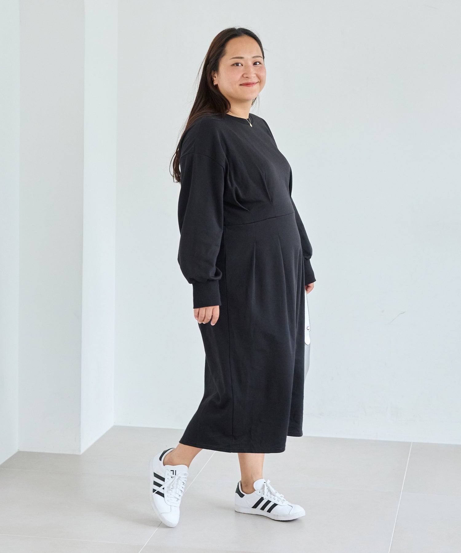 ブラック model:161cm 着用サイズ:3L