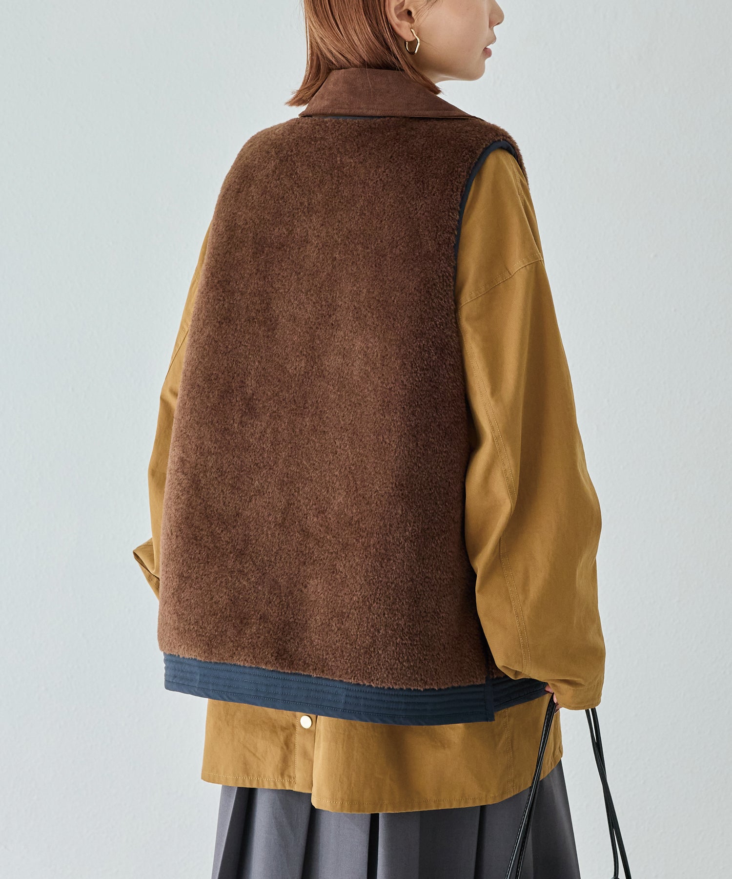 ブラウン model:156cm 着用サイズ:M