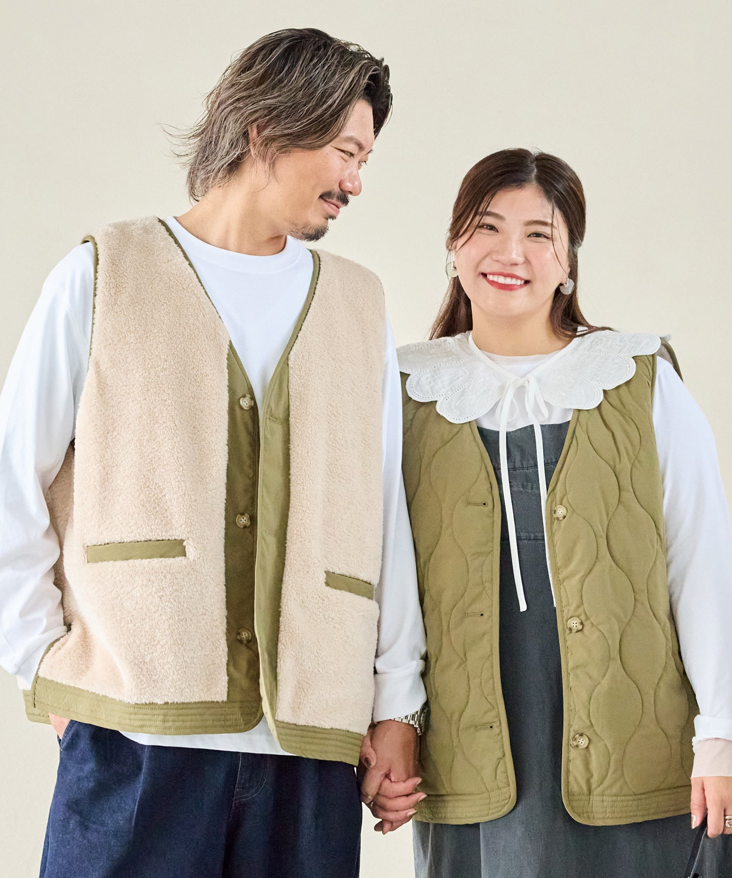 リバーシブルベスト