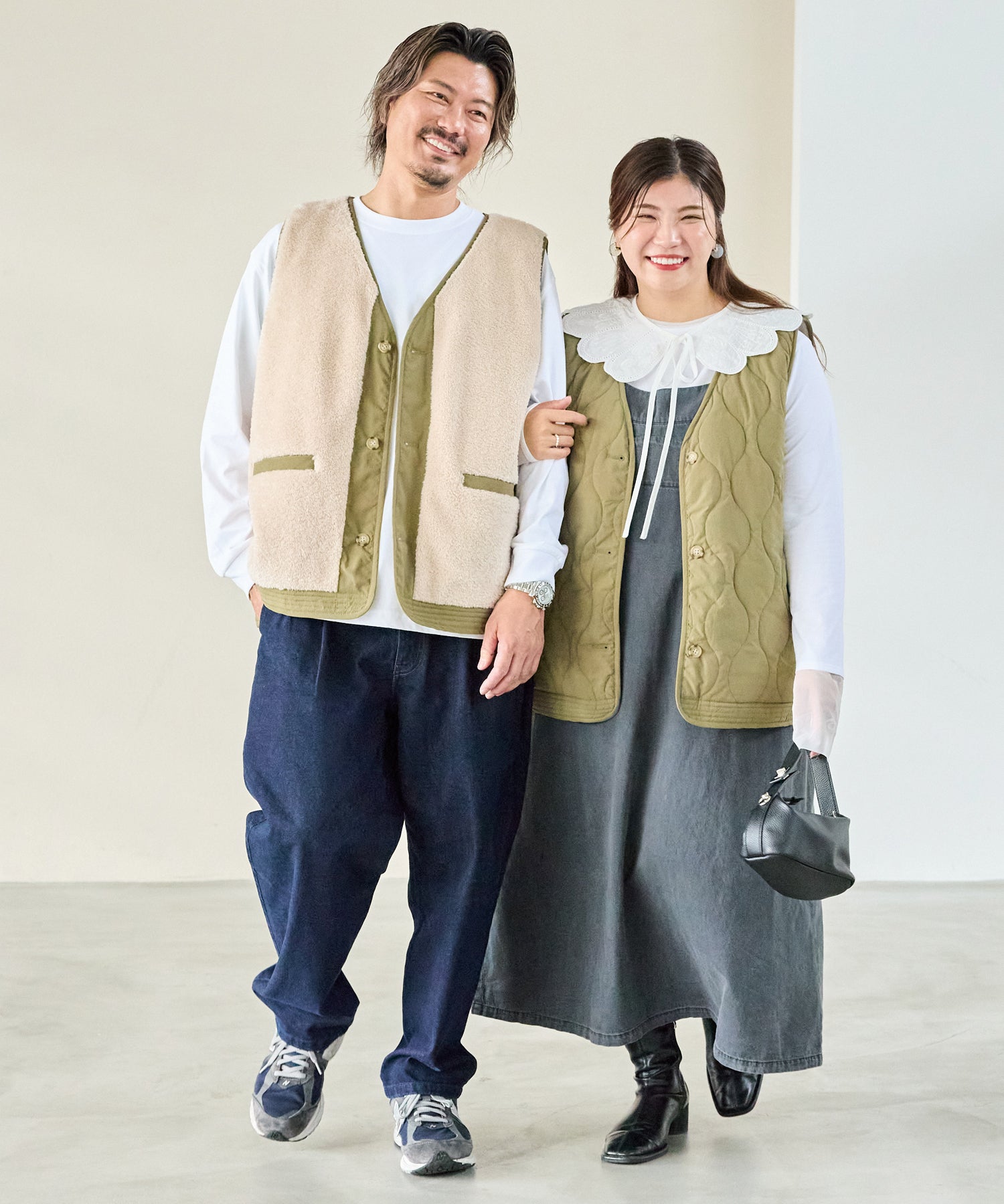 リバーシブルベスト