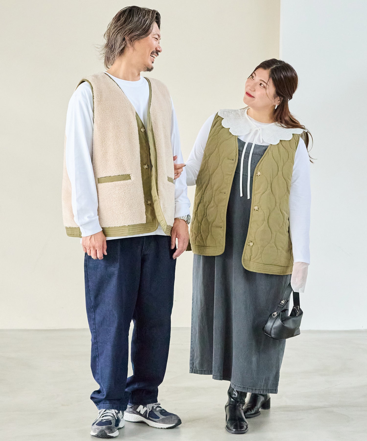 リバーシブルベスト