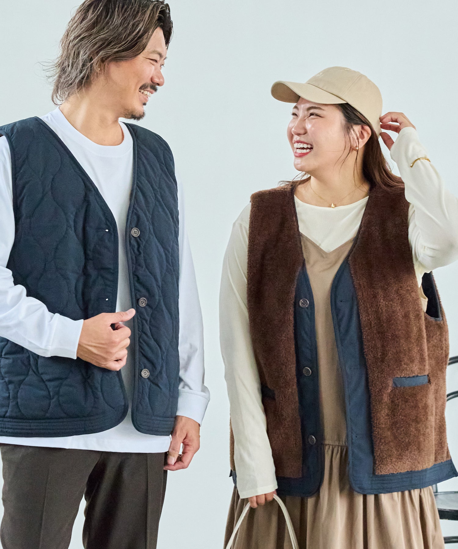 リバーシブルベスト