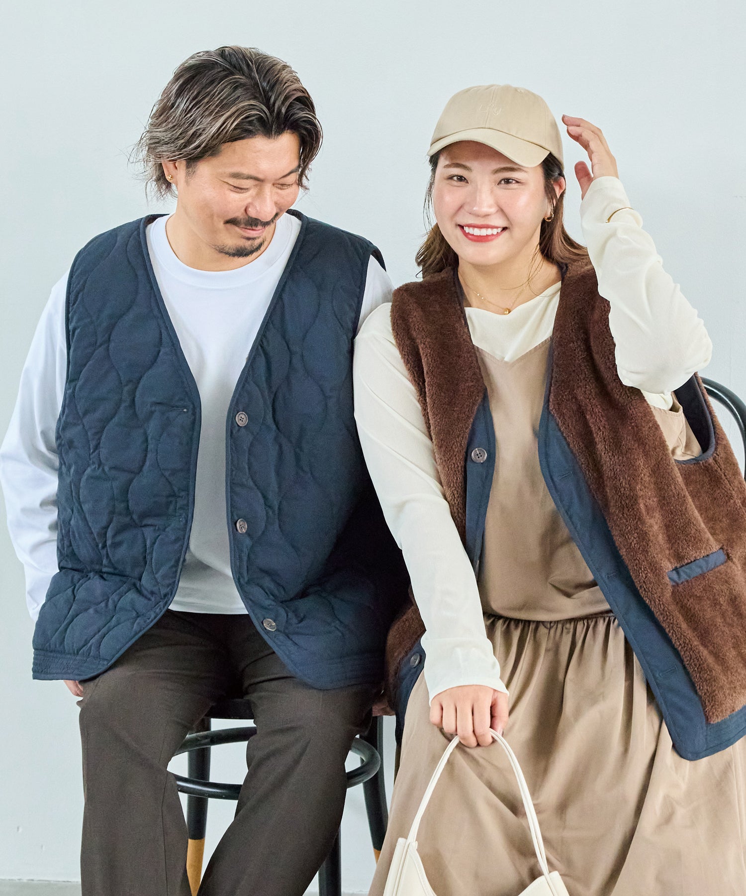 リバーシブルベスト