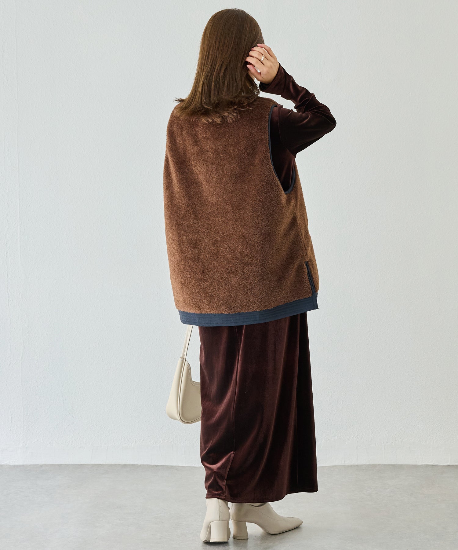 ネイビー model:156cm 着用サイズ:M