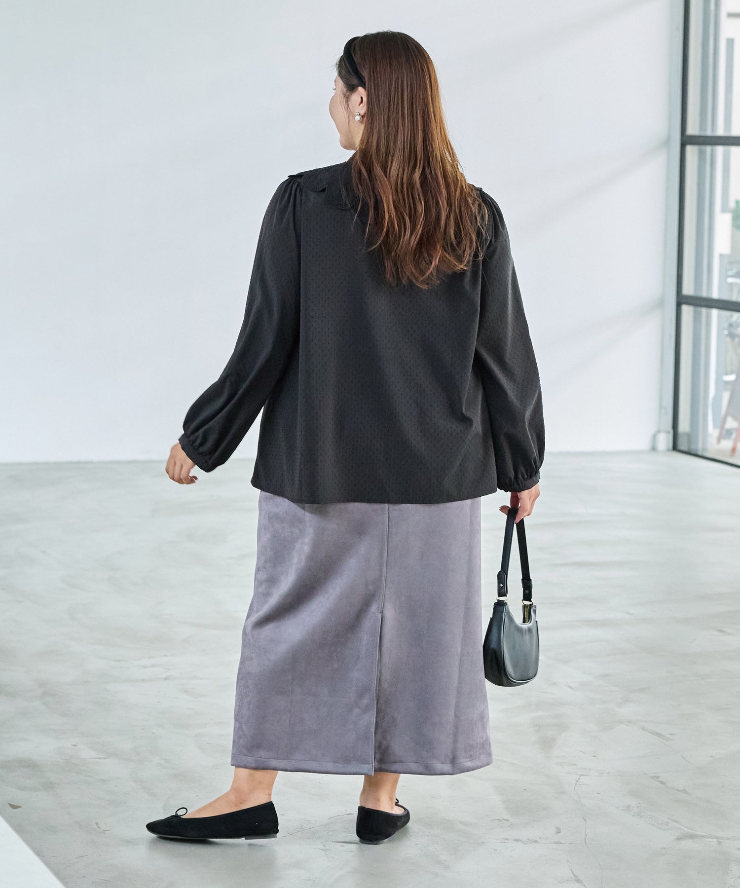 ブラック model:162cm 着用サイズ:3L