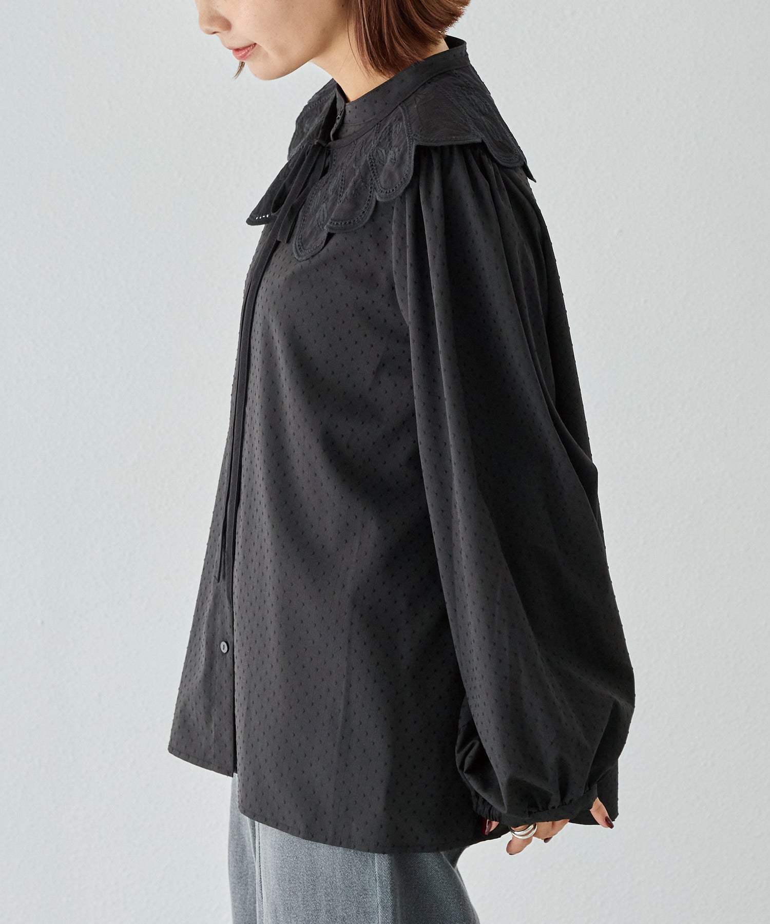 ブラック model:156cm 着用サイズ:M
