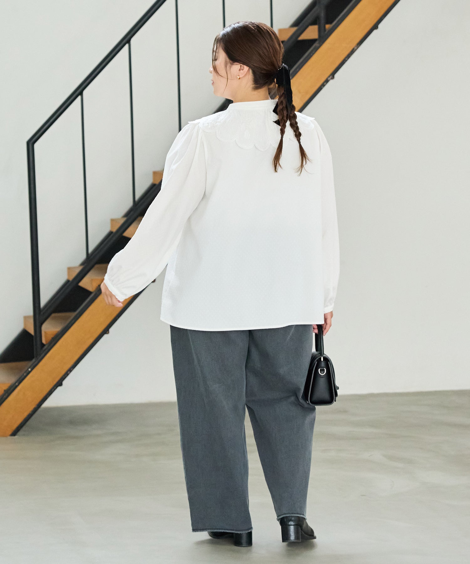 オフホワイト model:162cm 着用サイズ:3L
