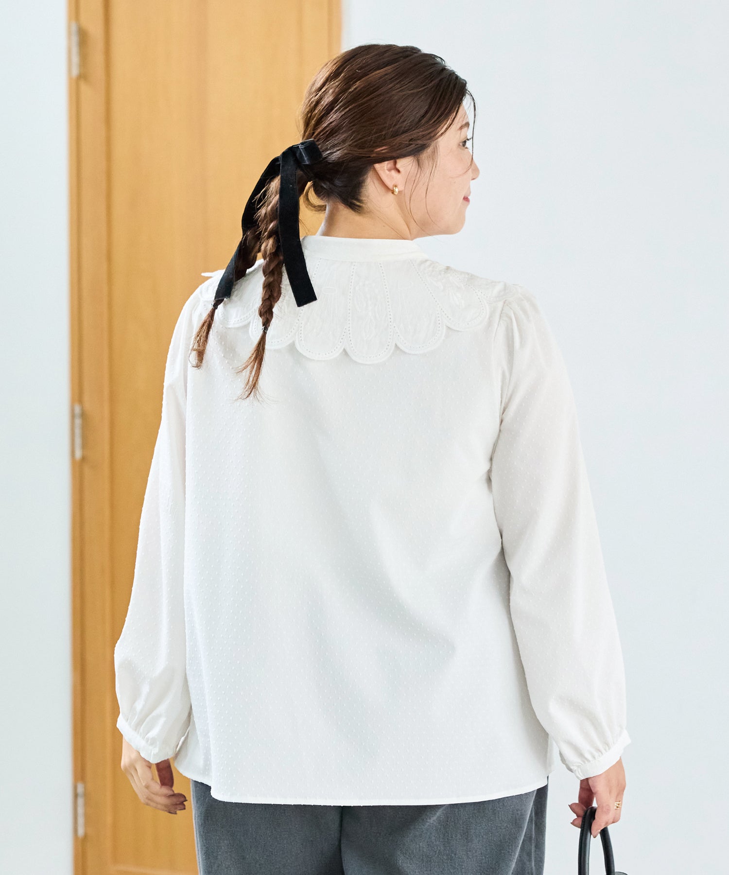 オフホワイト model:162cm 着用サイズ:3L