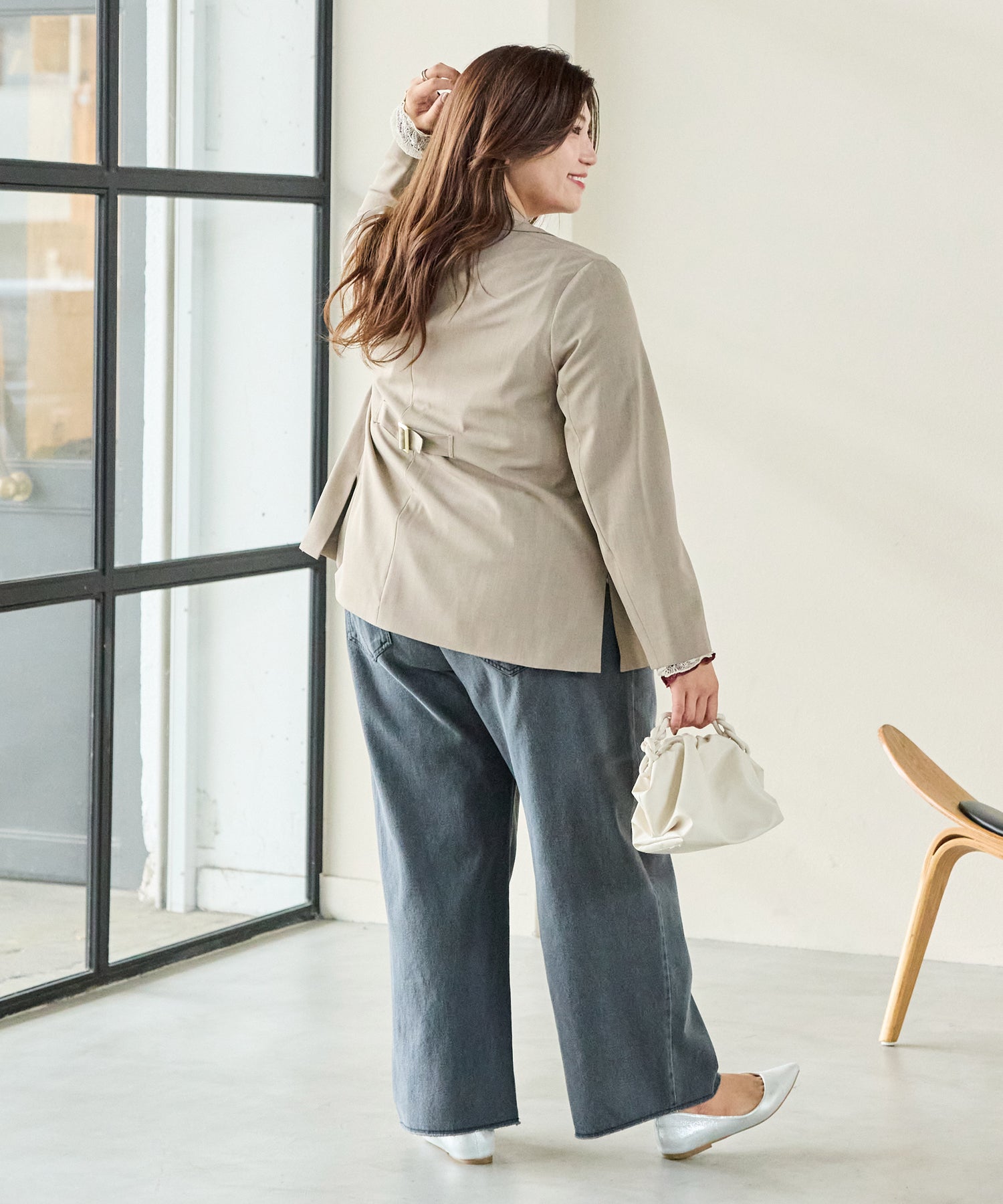 ブラック model:162cm 着用サイズ:4L