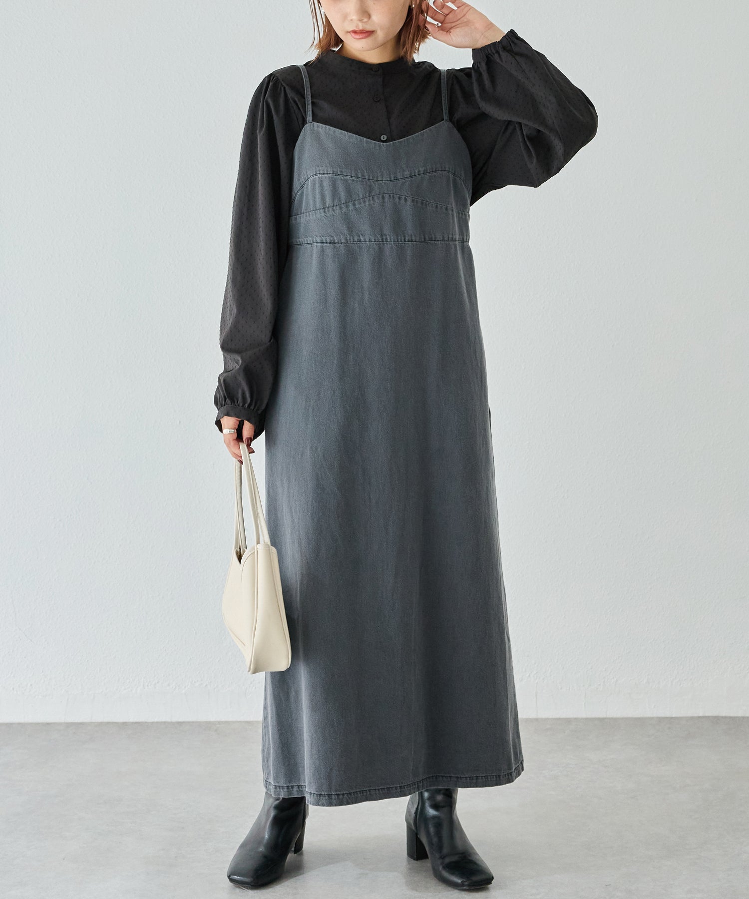 ブラック model:156cm 着用サイズ:M