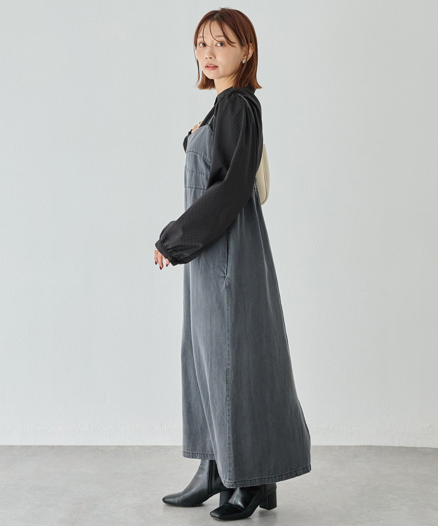 ブラック model:156cm 着用サイズ:M