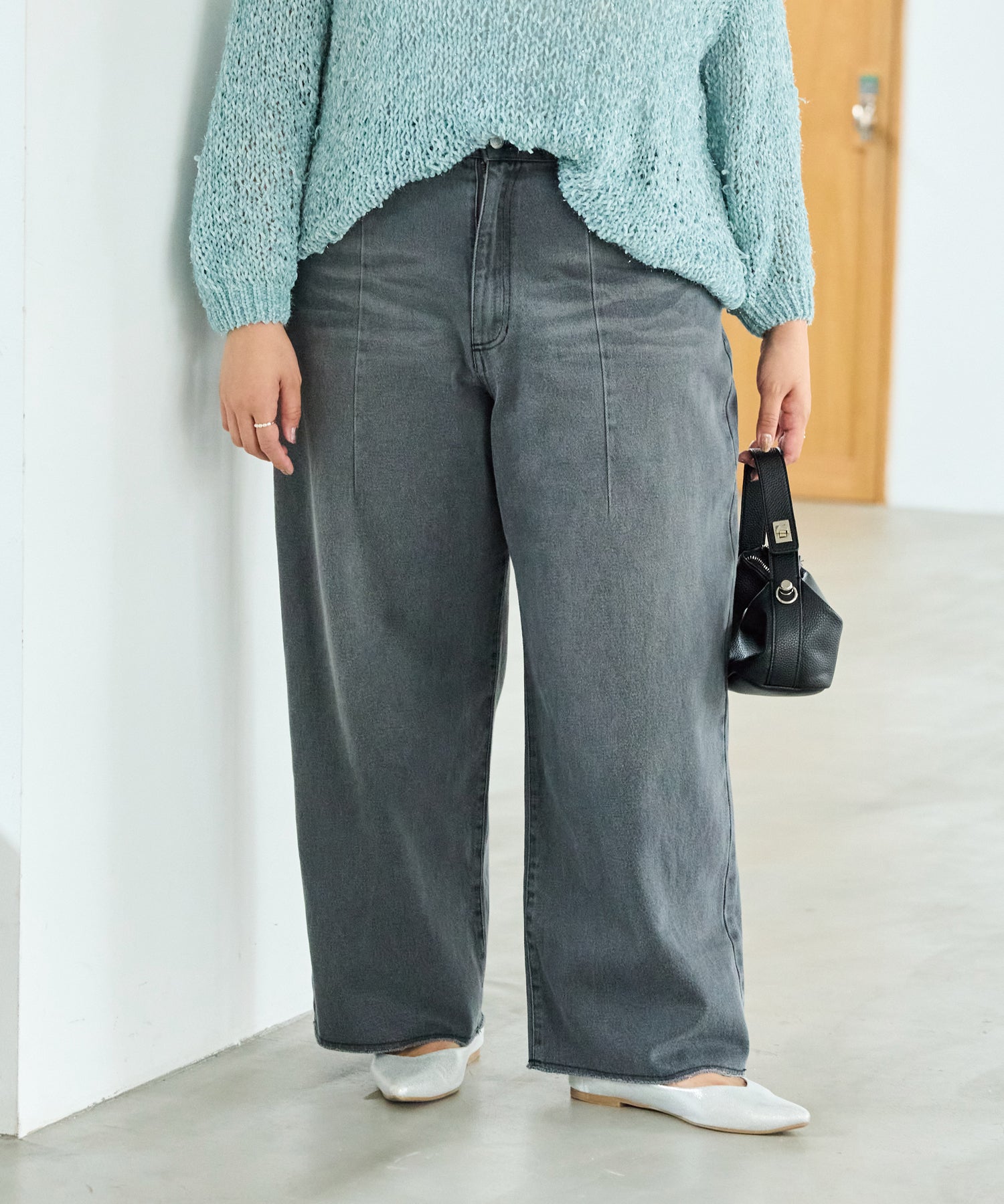 ブラック model:162cm 着用サイズ:4L
