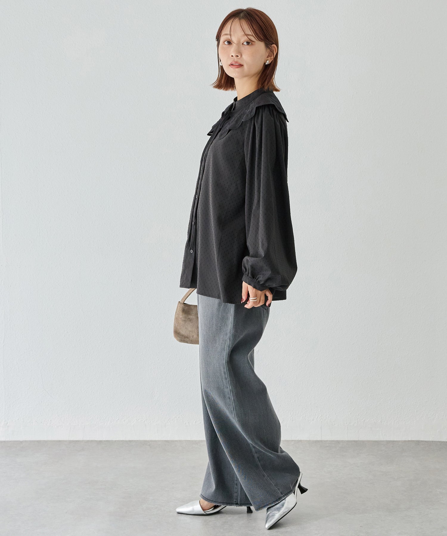 ブラック model:156cm 着用サイズ:M