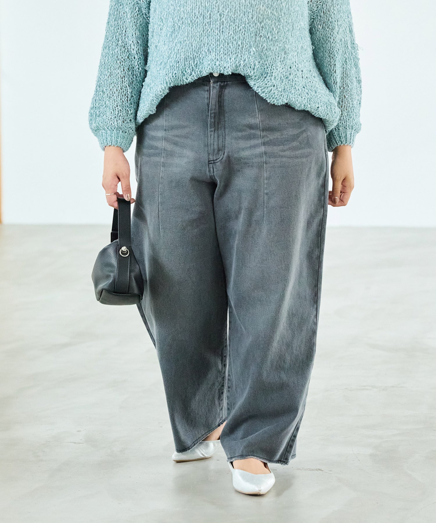 ブラック model:162cm 着用サイズ:4L
