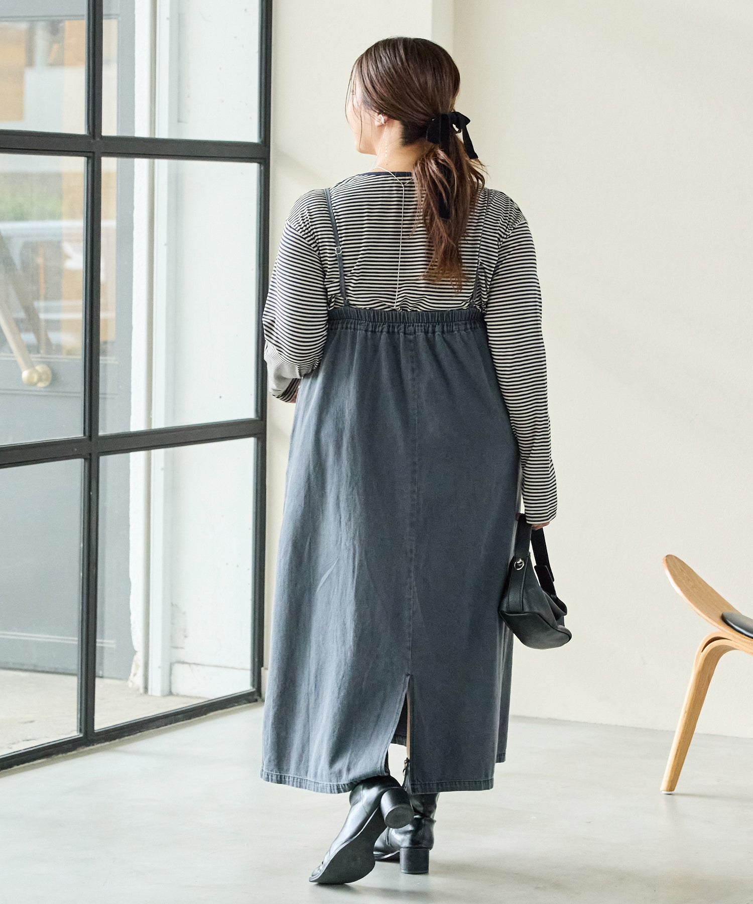 ブラック model:162cm 着用サイズ:3L