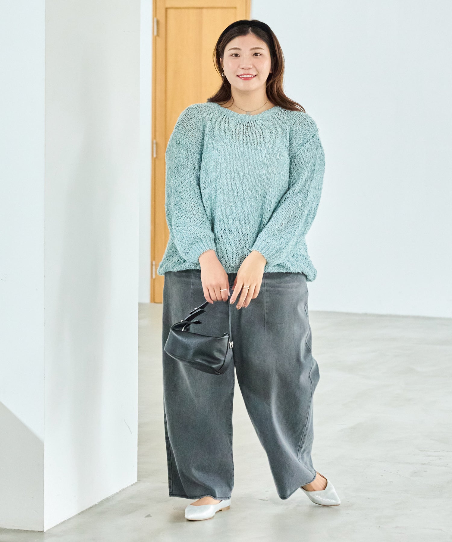ブラック model:162cm 着用サイズ:4L