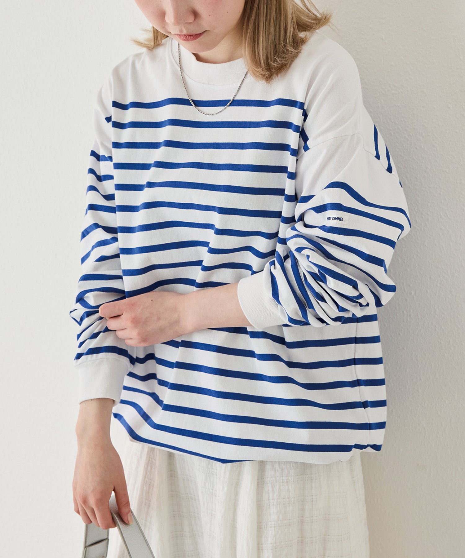 ホワイト model:154cm 着用サイズ:36