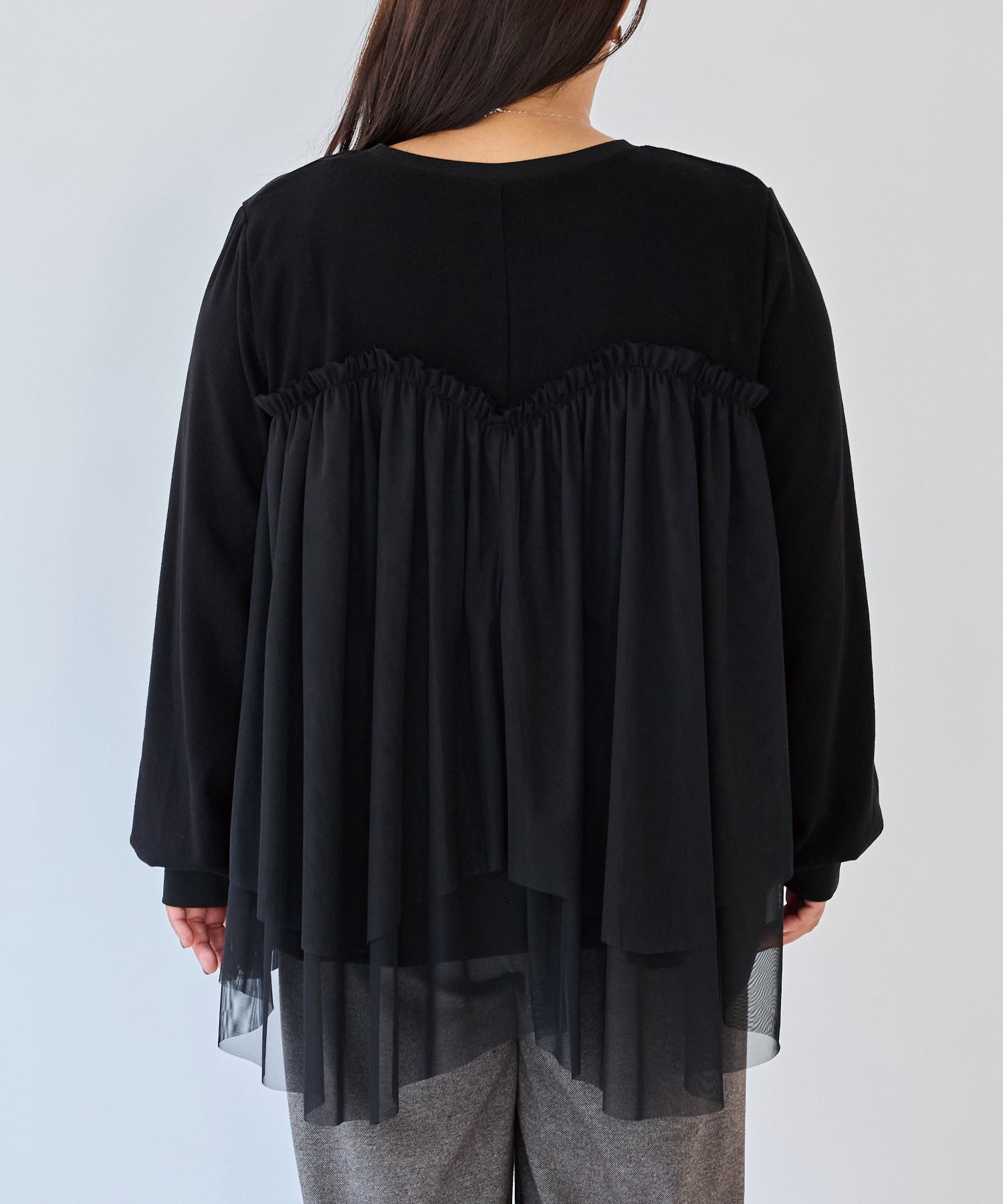 バック model:161cm 着用サイズ:3L