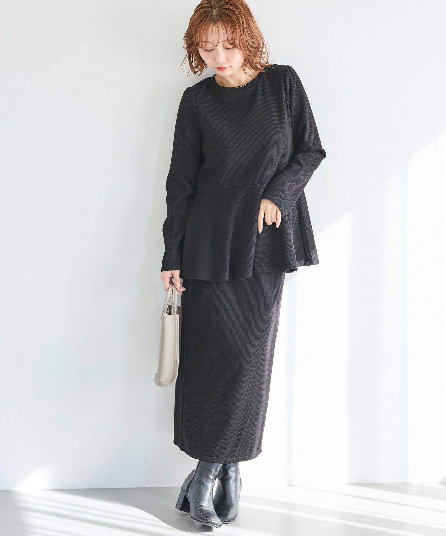 ブラック model:156cm 着用サイズ:M