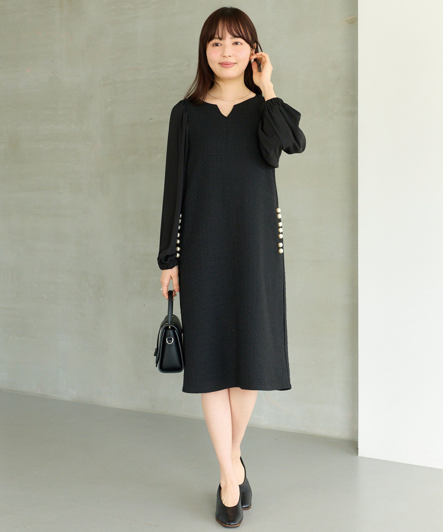 ブラック model:162cm 着用サイズ:M