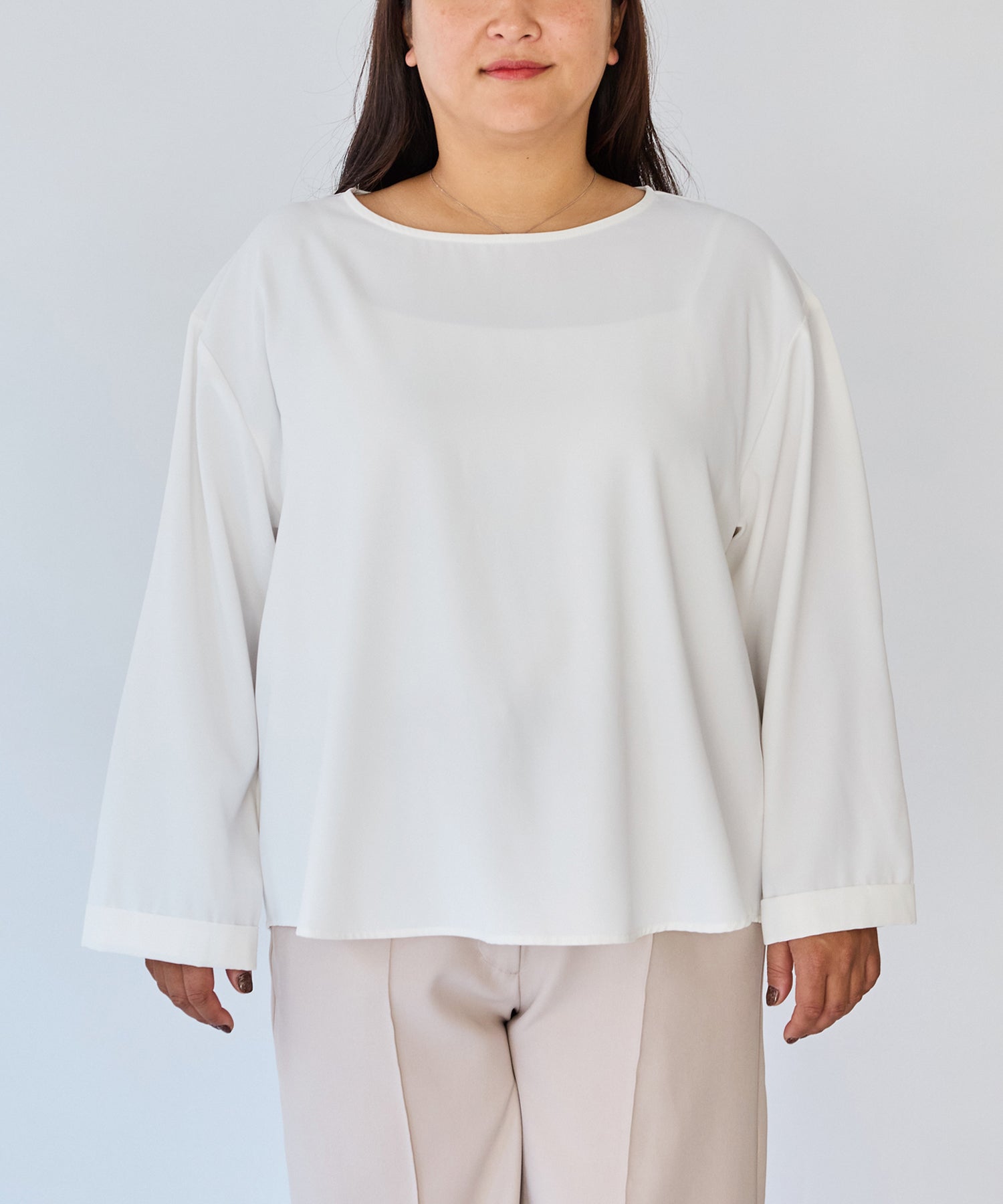 フロント model:161cm 着用サイズ:3L