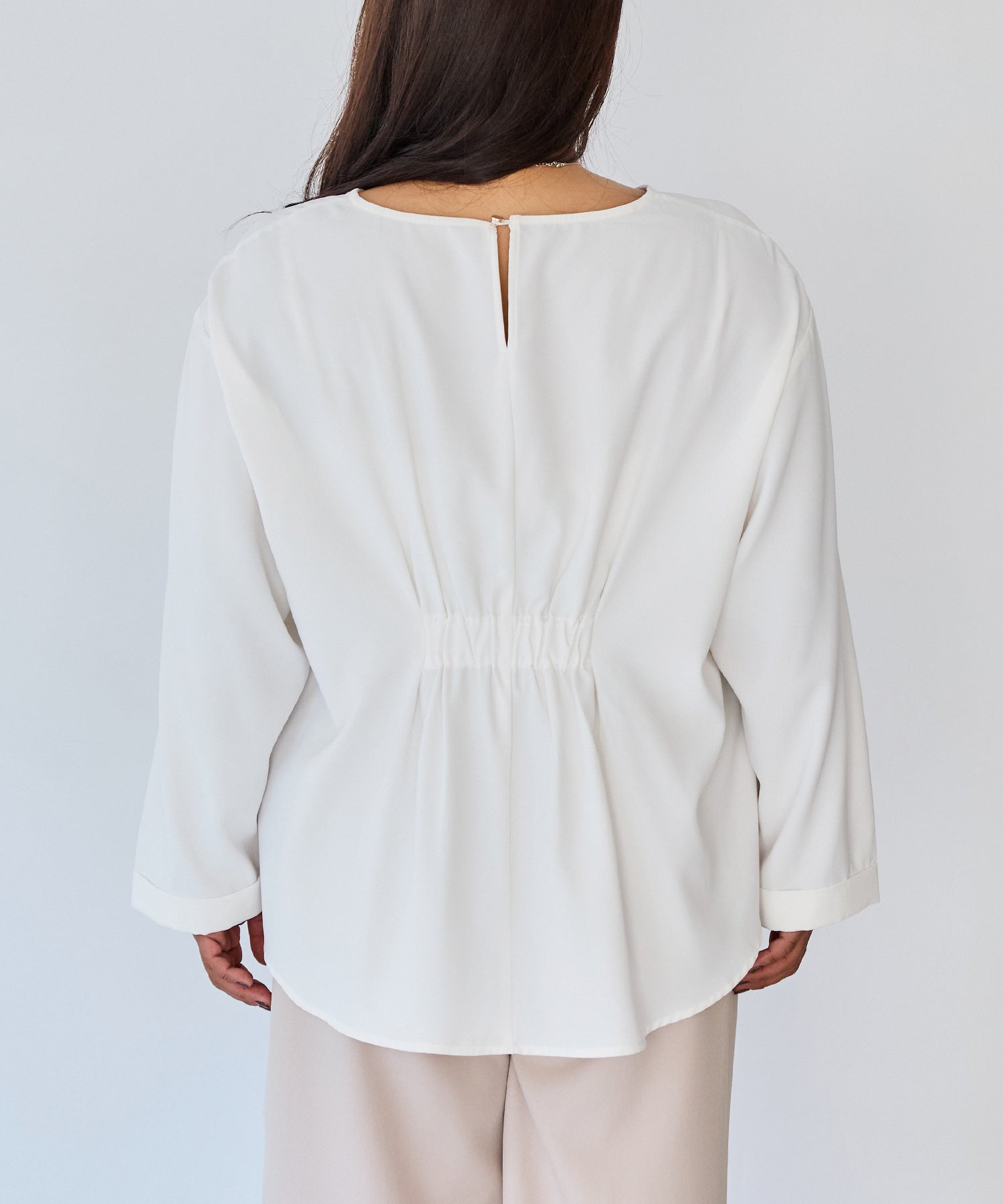 バック model:161cm 着用サイズ:3L
