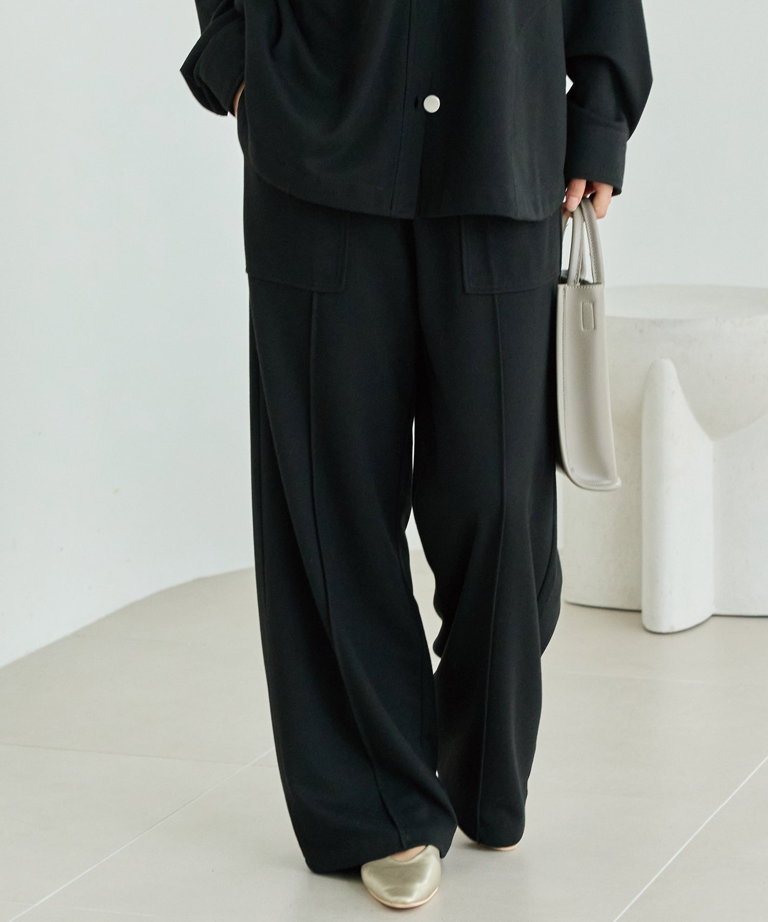 ブラック model:160cm 着用サイズ:M