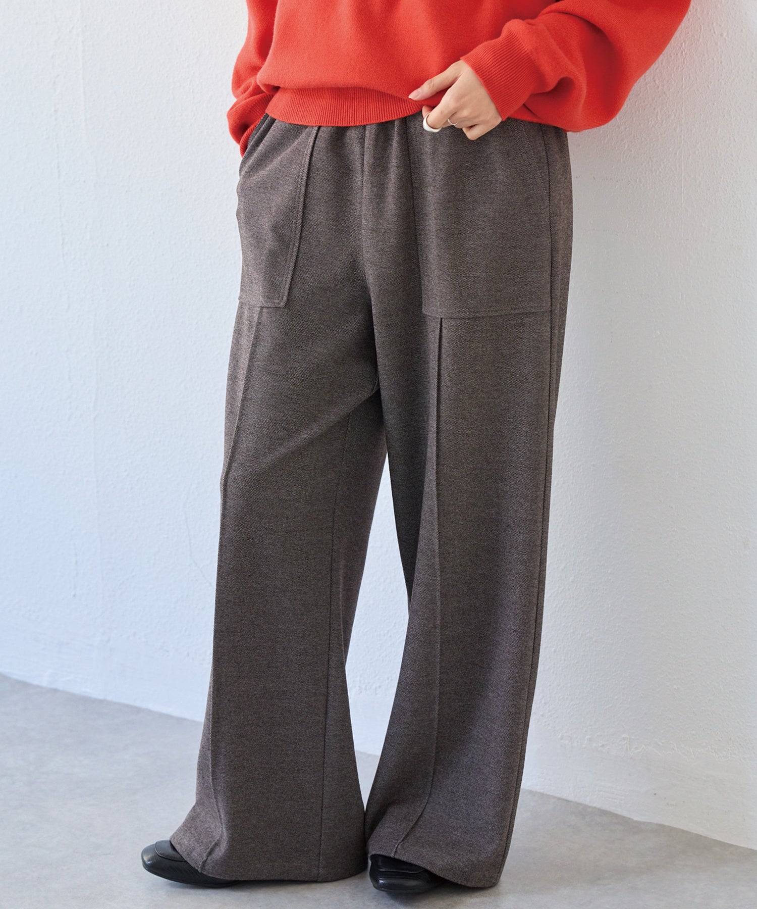 ブラウン model:160cm 着用サイズ:M