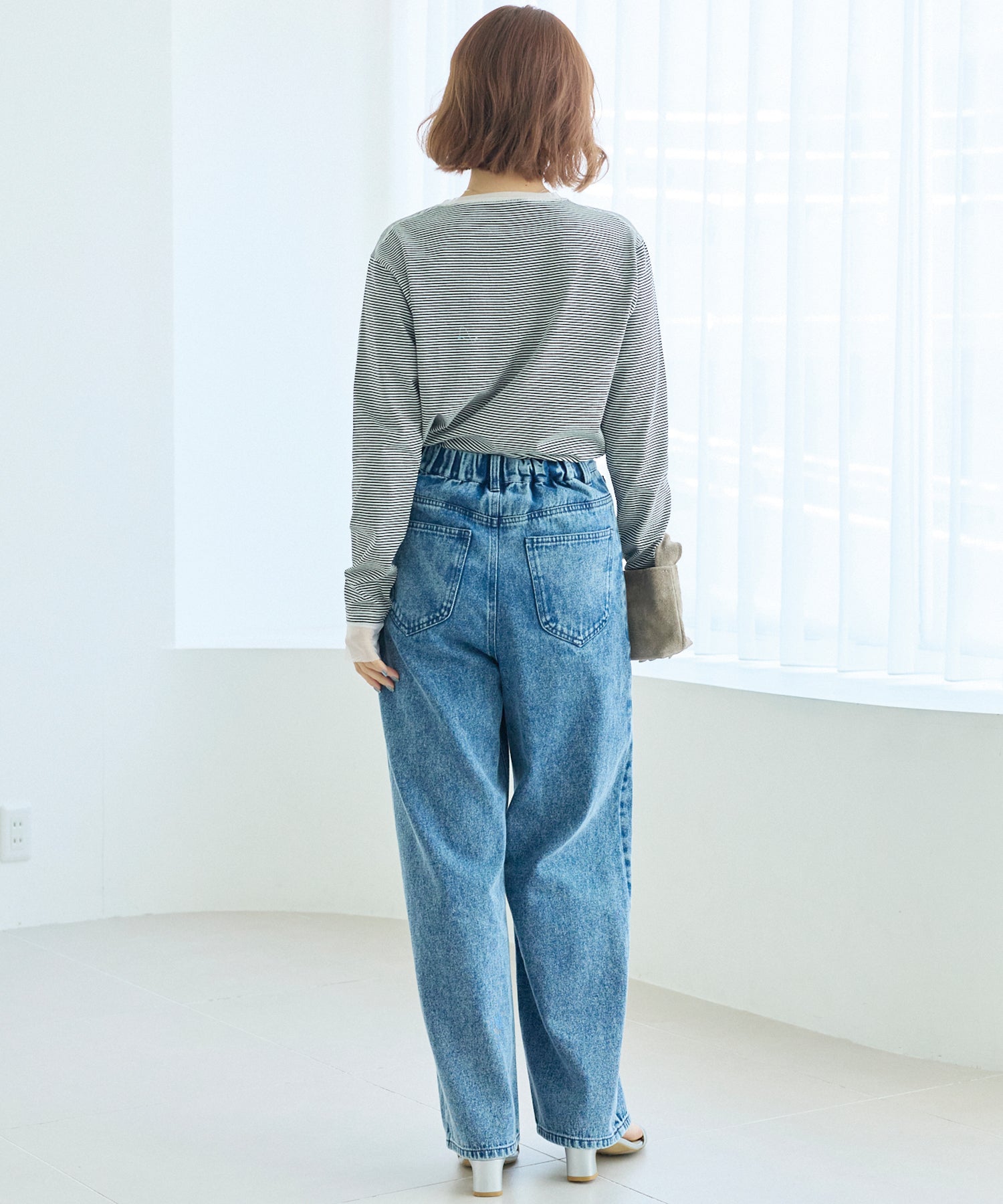 ブルー model:156cm 着用サイズ:M