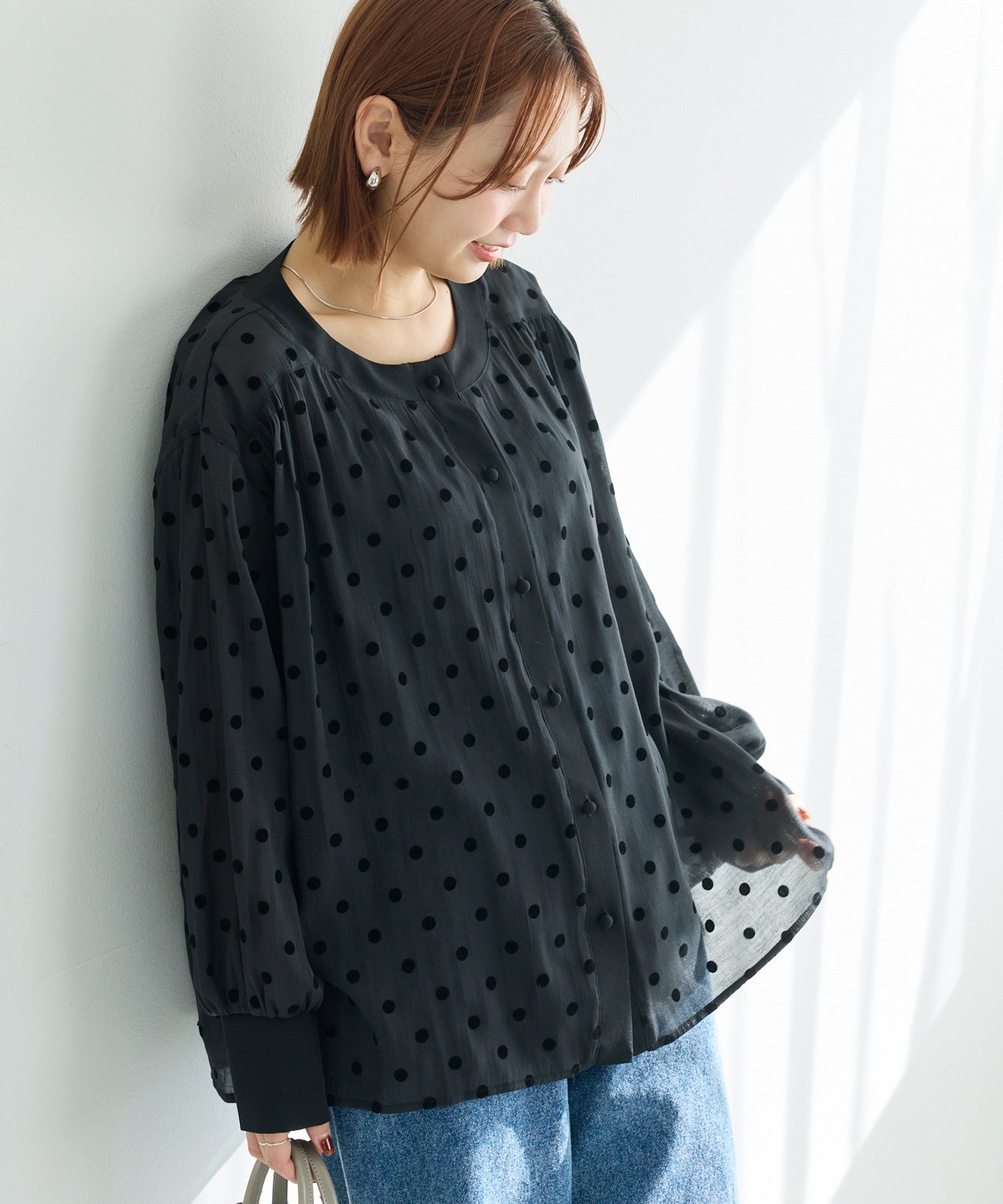 ブラック model:156cm 着用サイズ:M