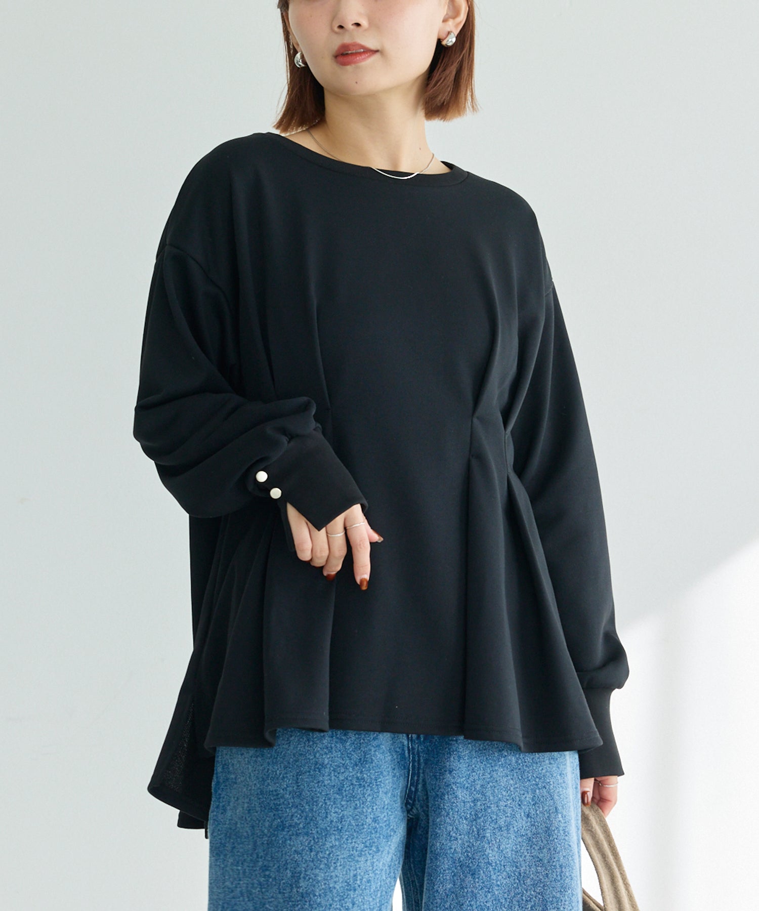 ブラック model:156cm 着用サイズ:M