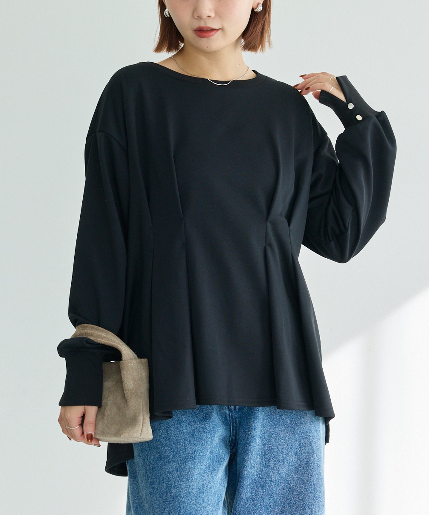 ブラック model:156cm 着用サイズ:M