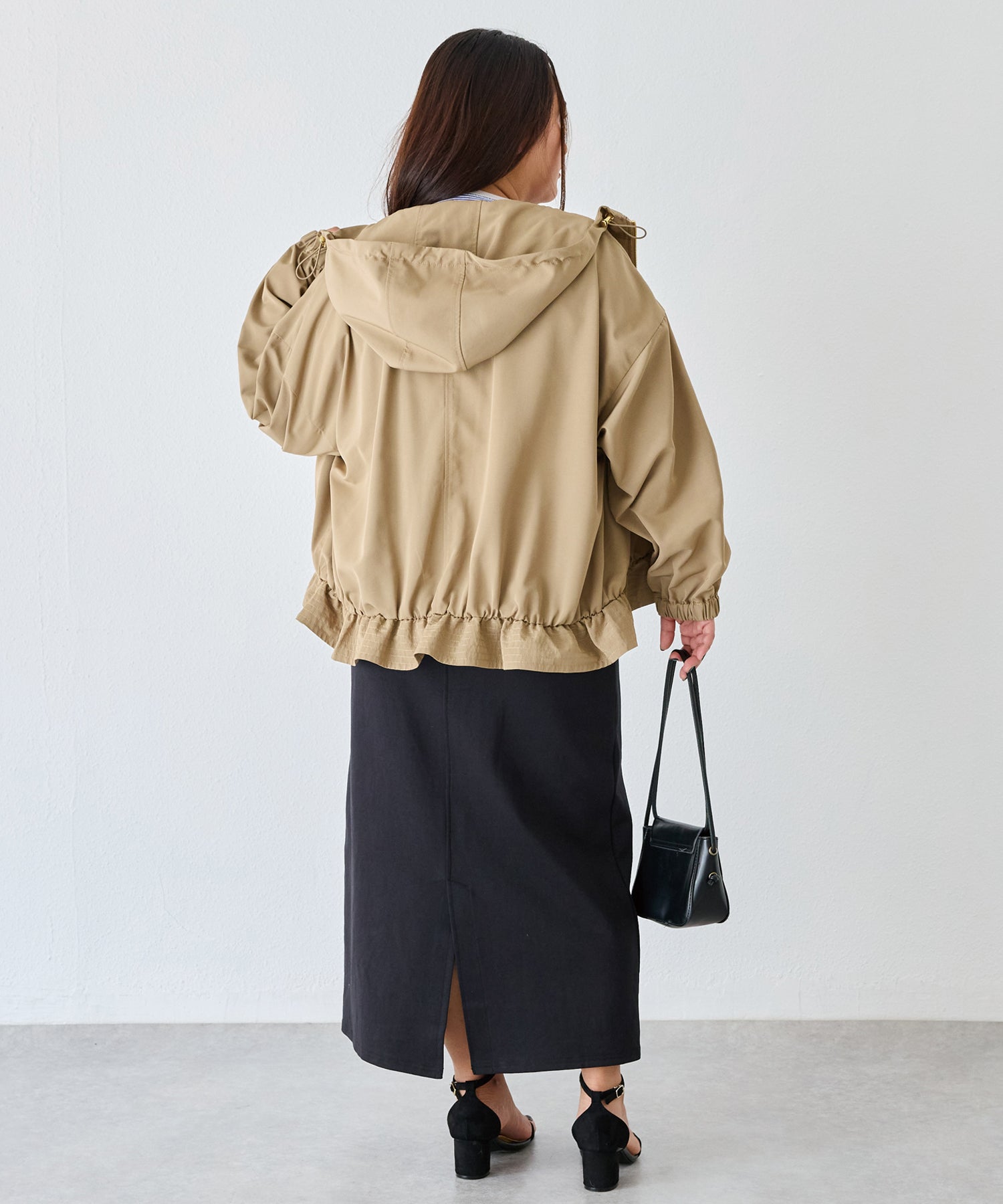 ブラック model:161cm 着用サイズ:3L