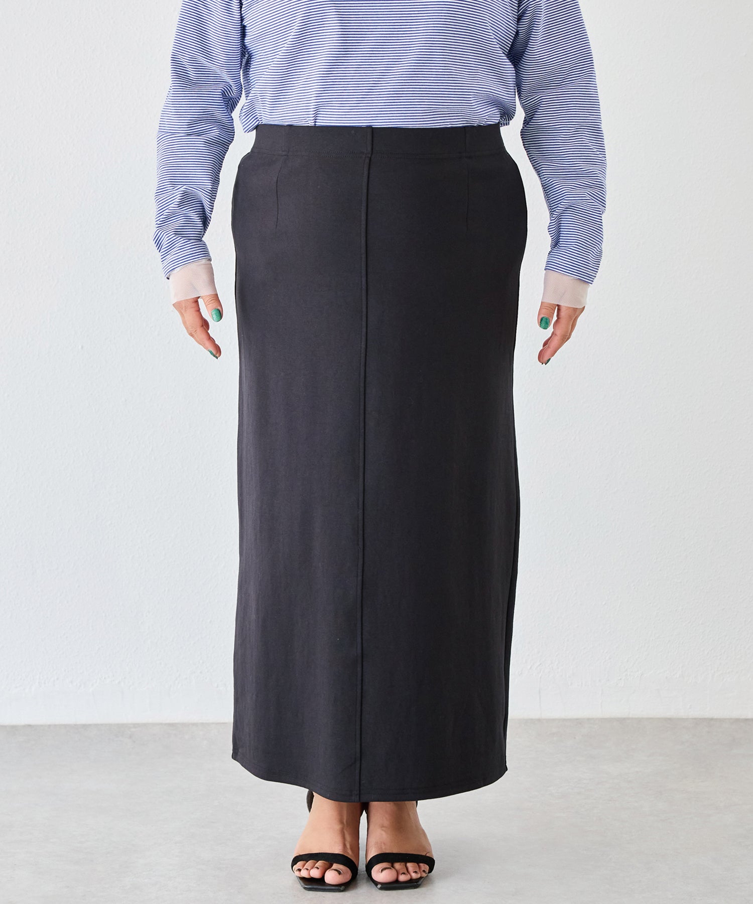 フロント model:161cm 着用サイズ:3L