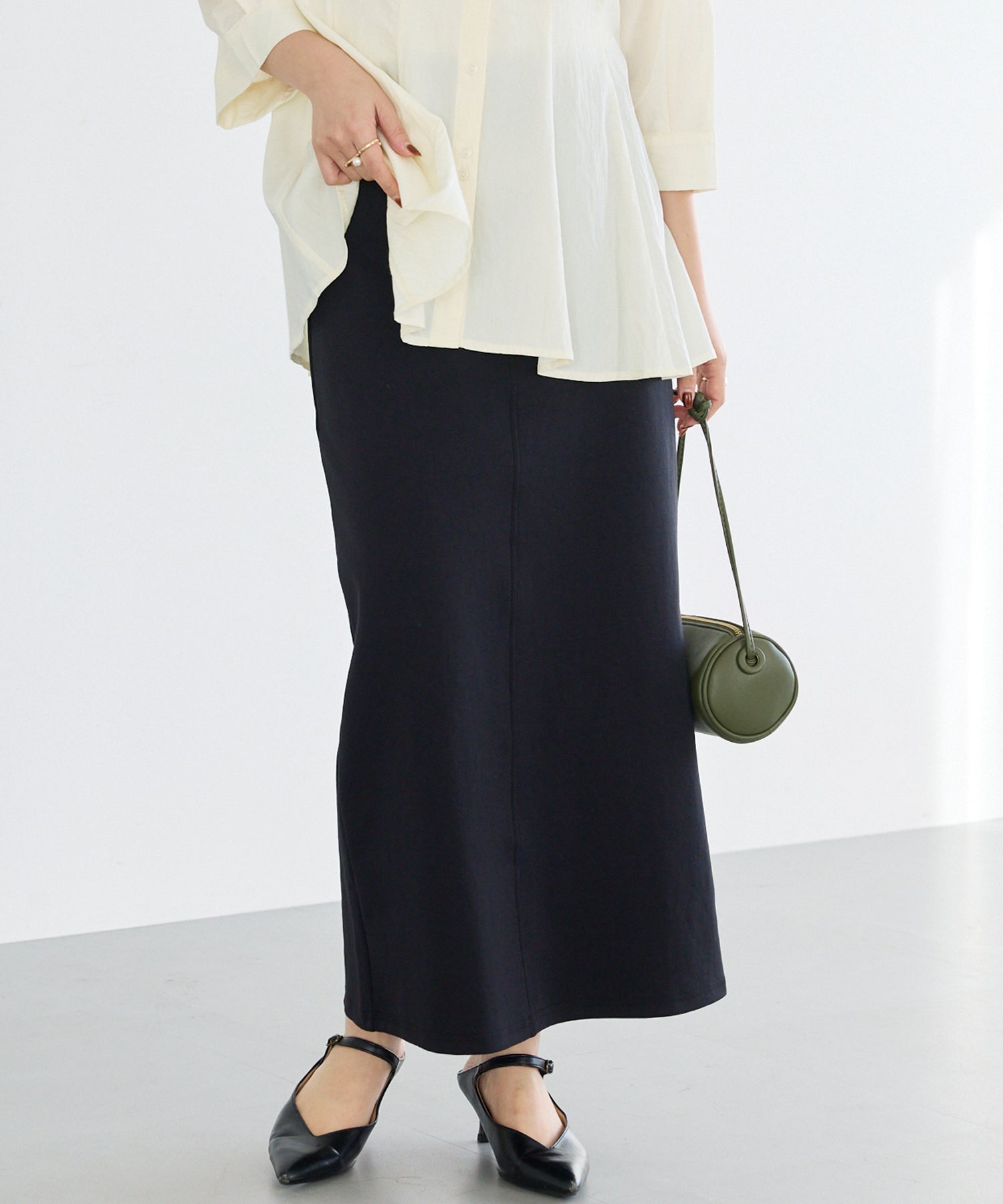 ブラック model:156cm 着用サイズ:M