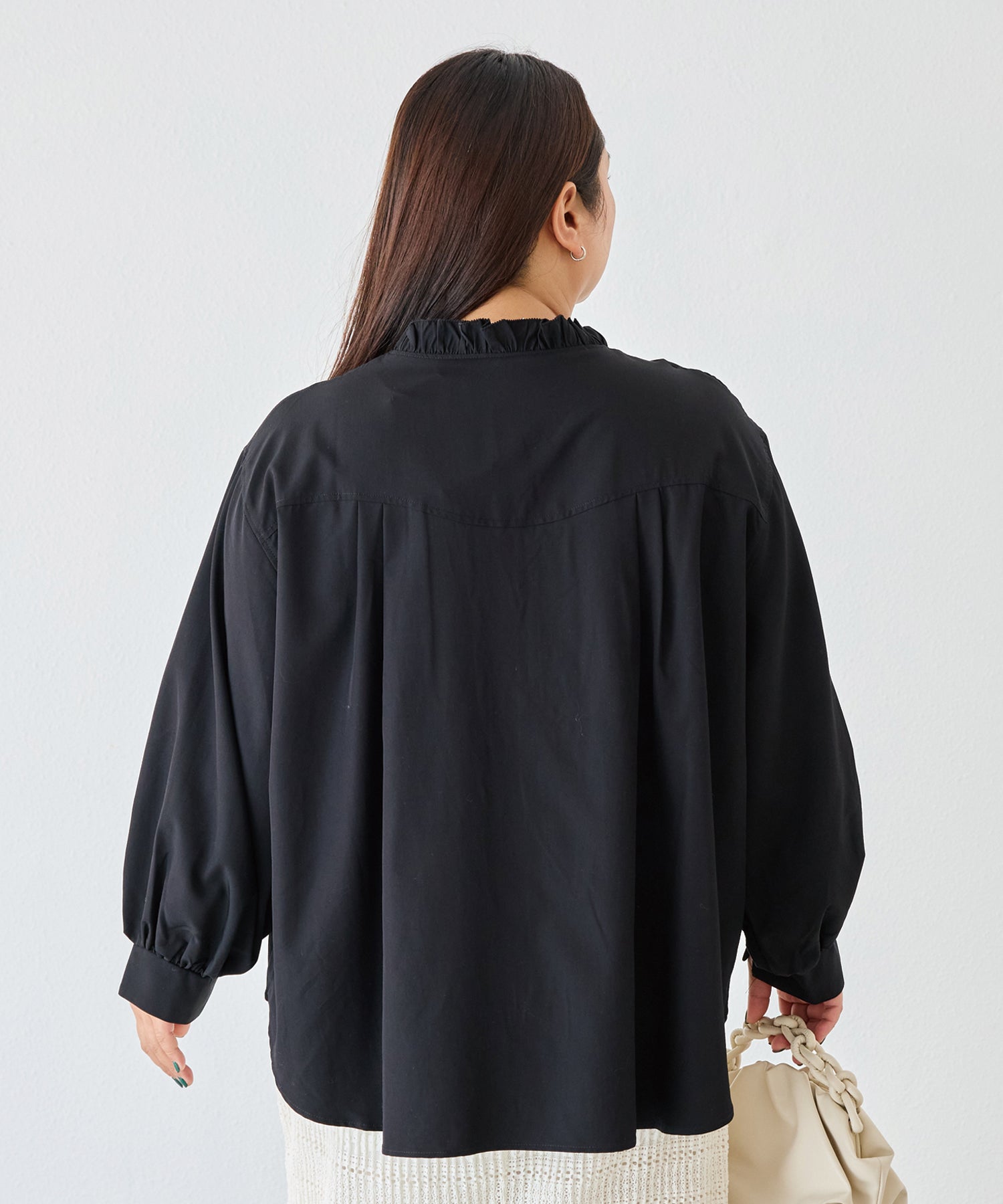 ブラック model:161cm 着用サイズ:3L